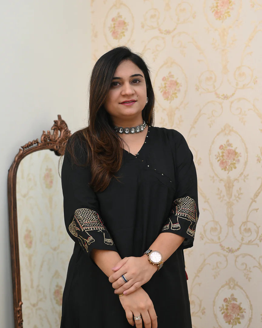 Aashna Muslin A-line plazo Coord Set - Image 13