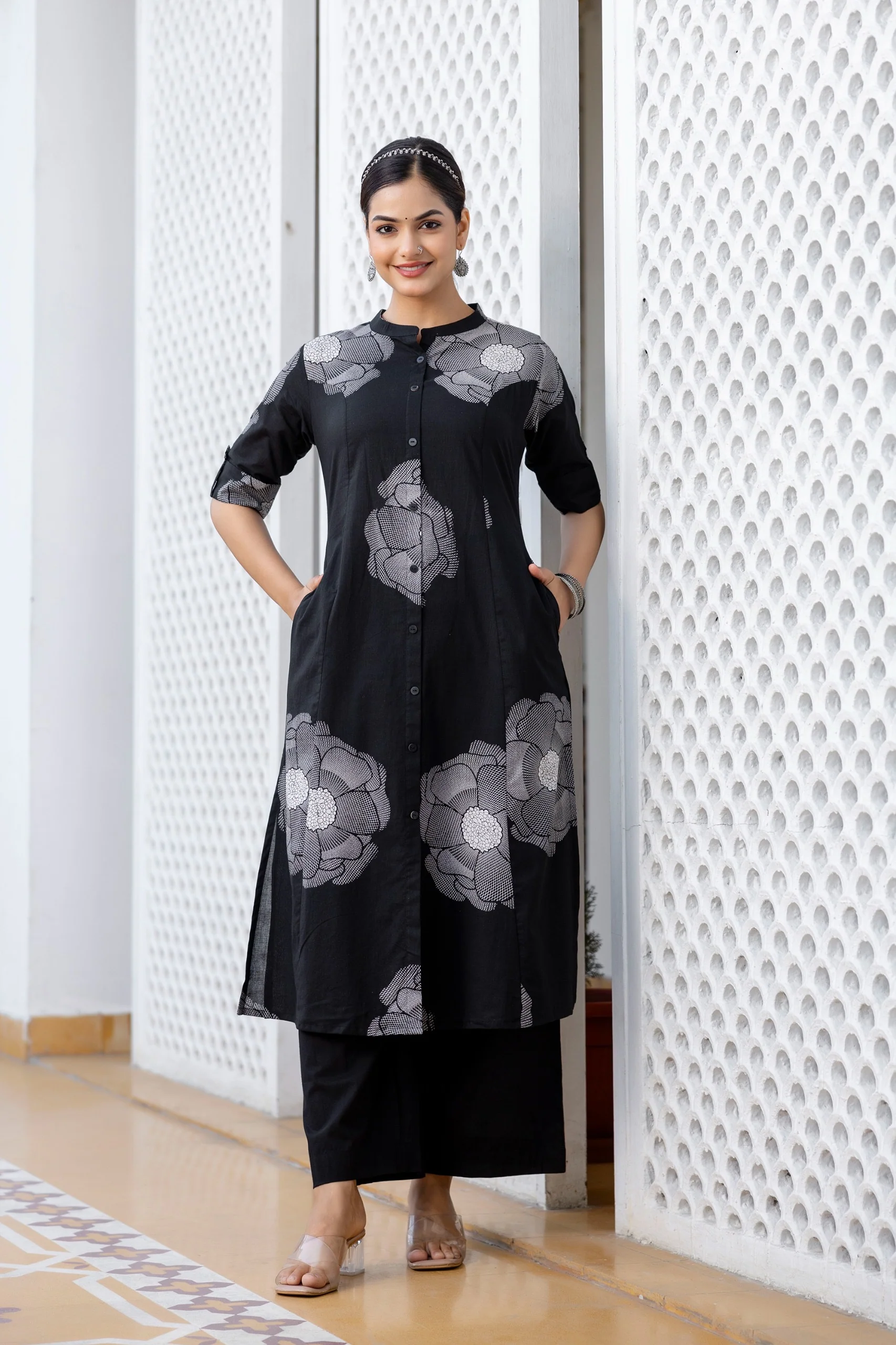 Arvika Cotton A-line Coord Set - Image 12