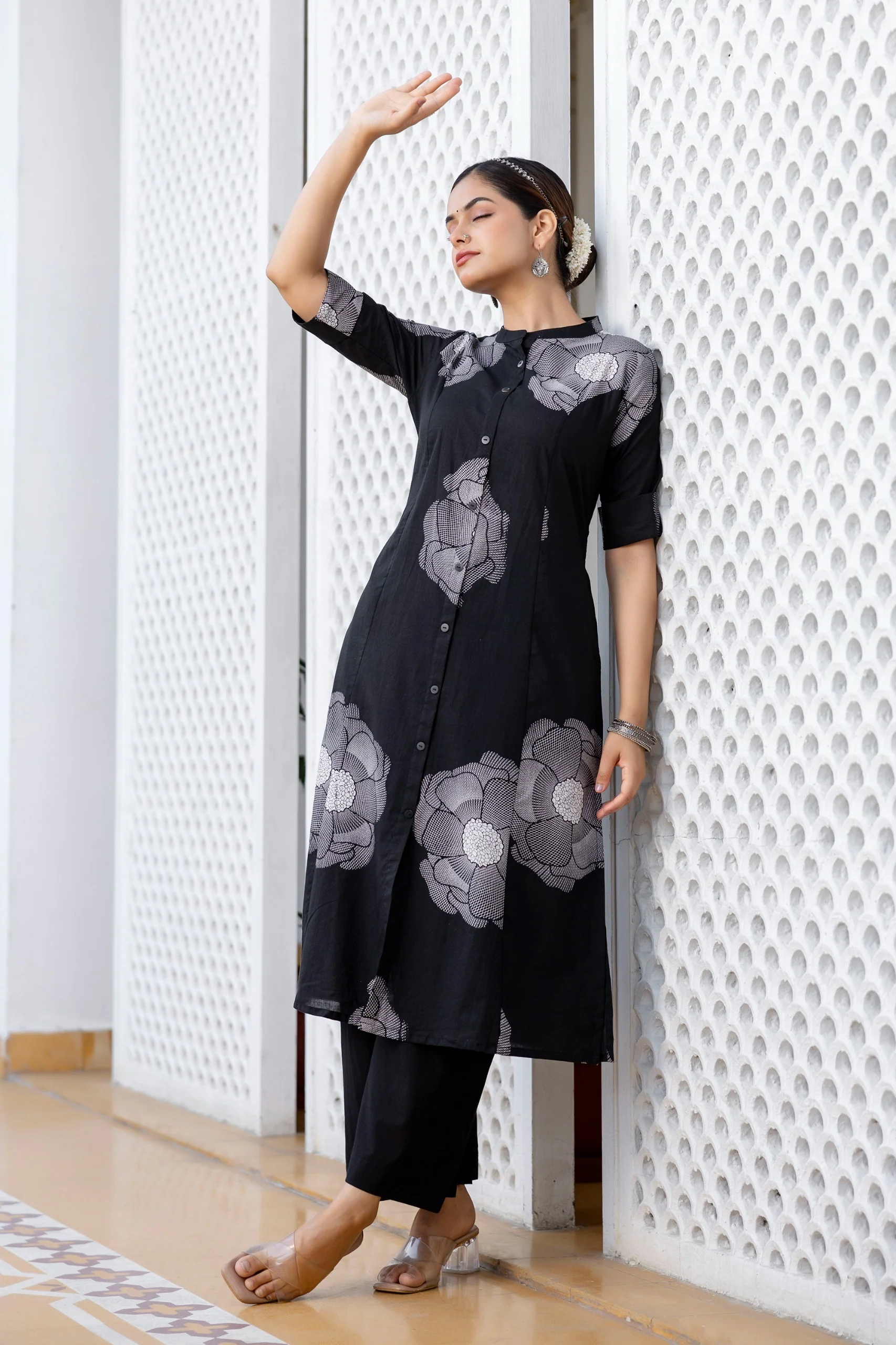 Arvika Cotton A-line Coord Set - Image 13