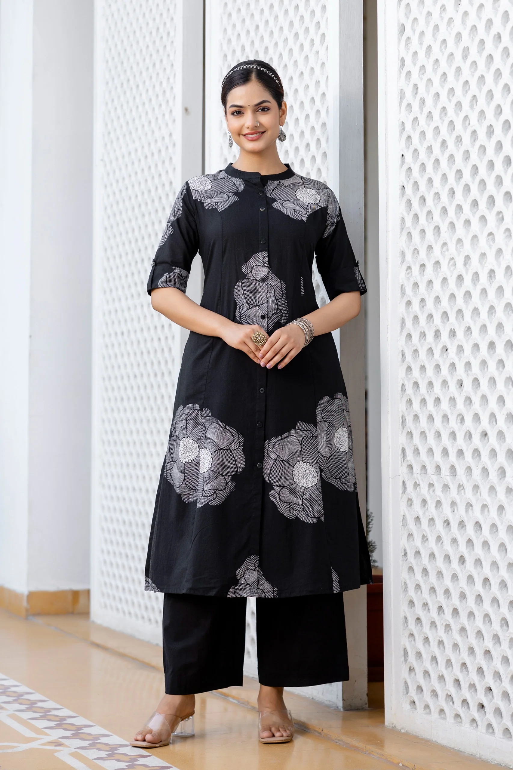 Arvika Cotton A-line Coord Set - Image 15