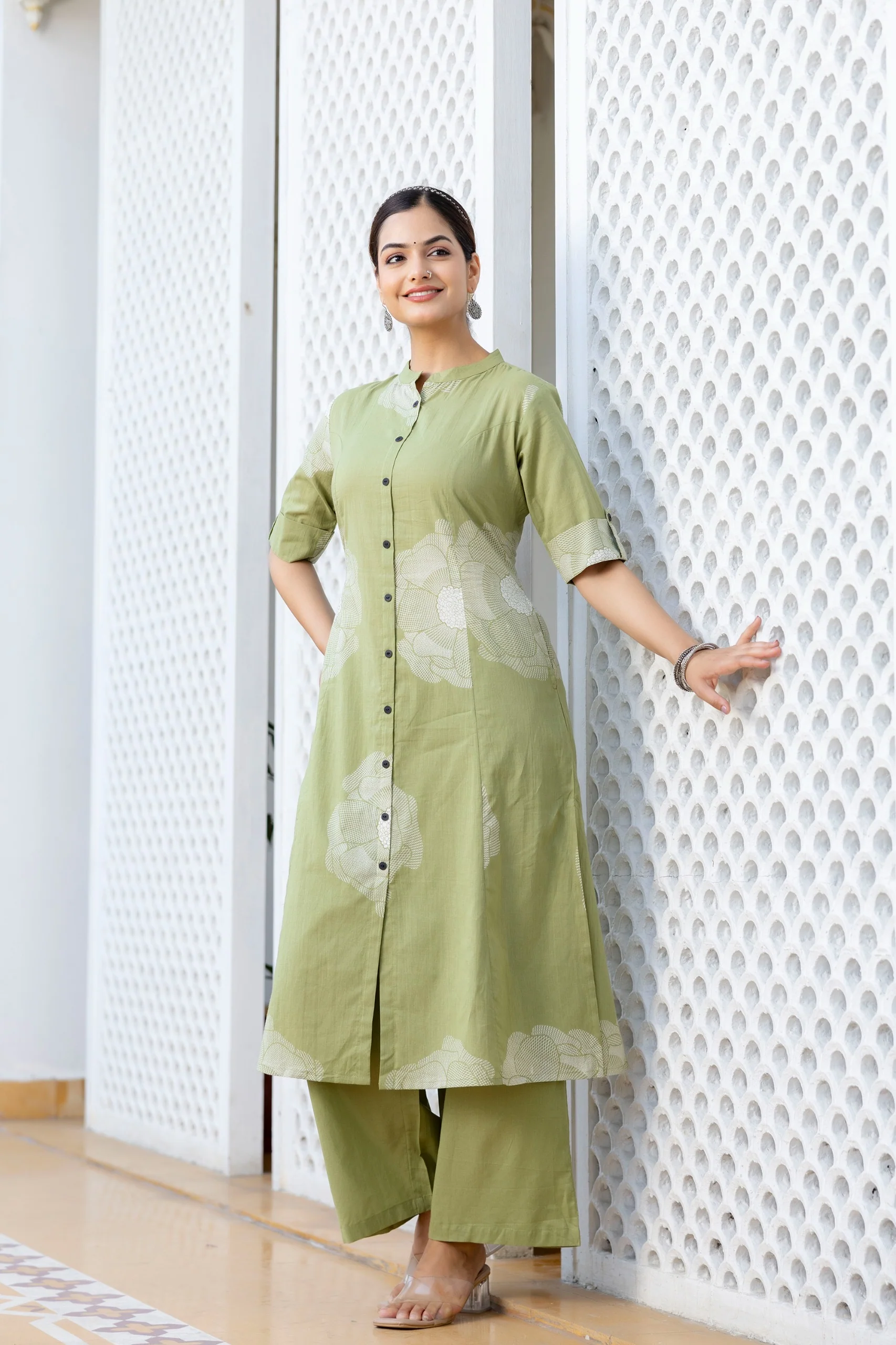Arvika Cotton A-line Coord Set - Image 6