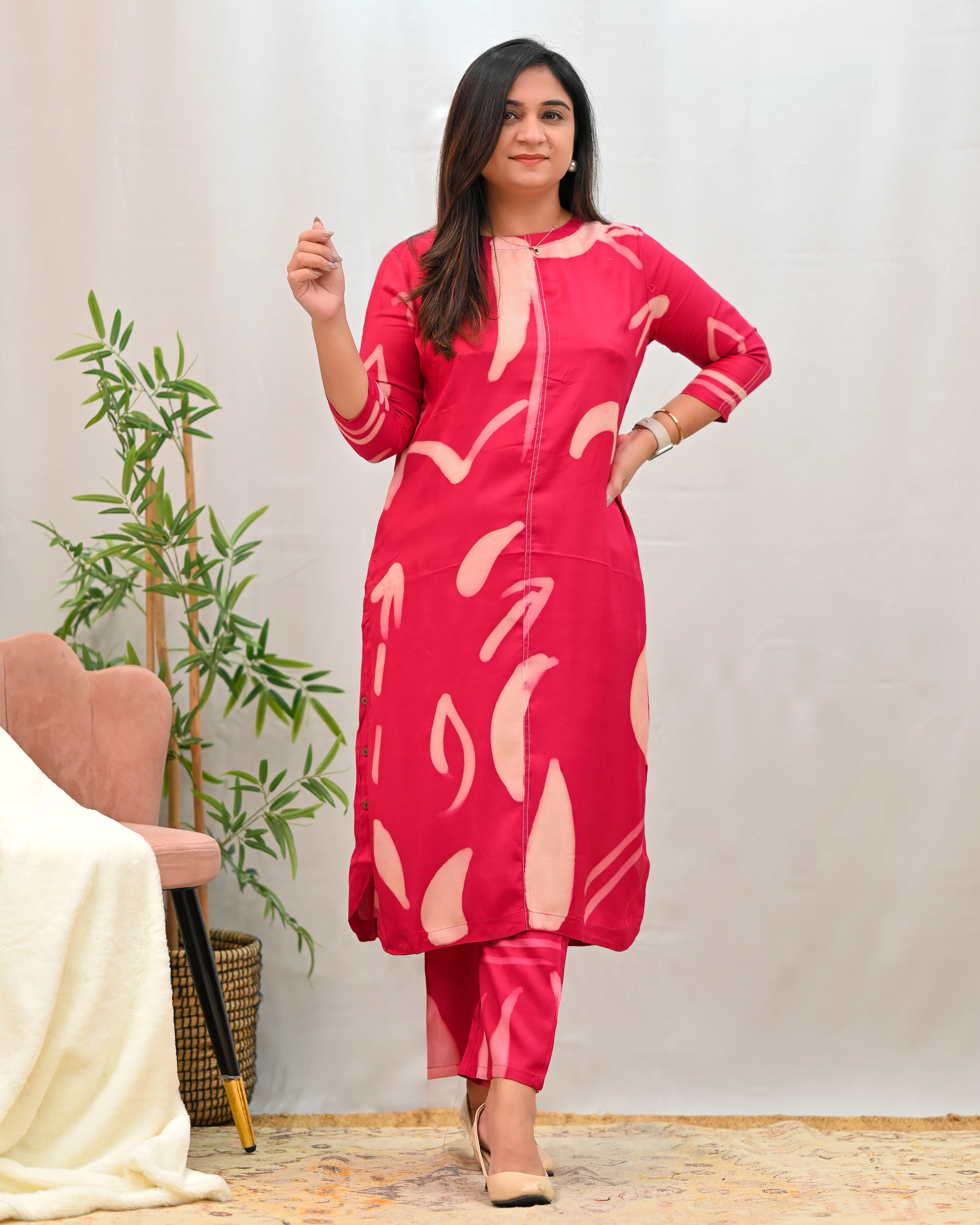 Avasa Muslin Casual Coord Set - Image 5