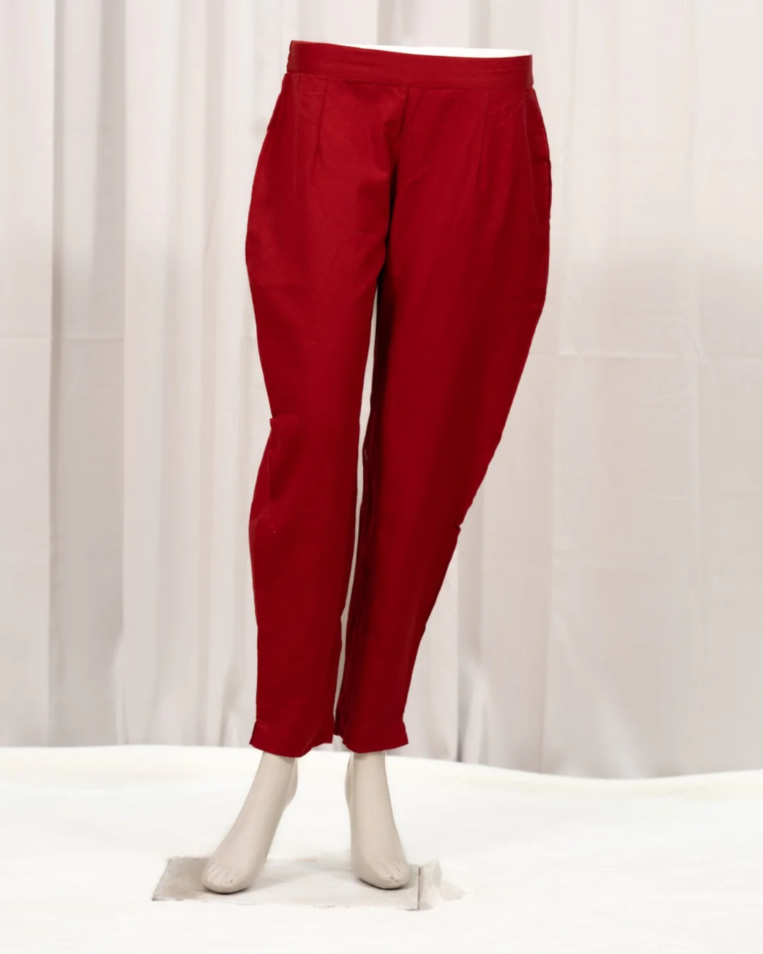 Breathable Cotton Straight Pants - Image 4