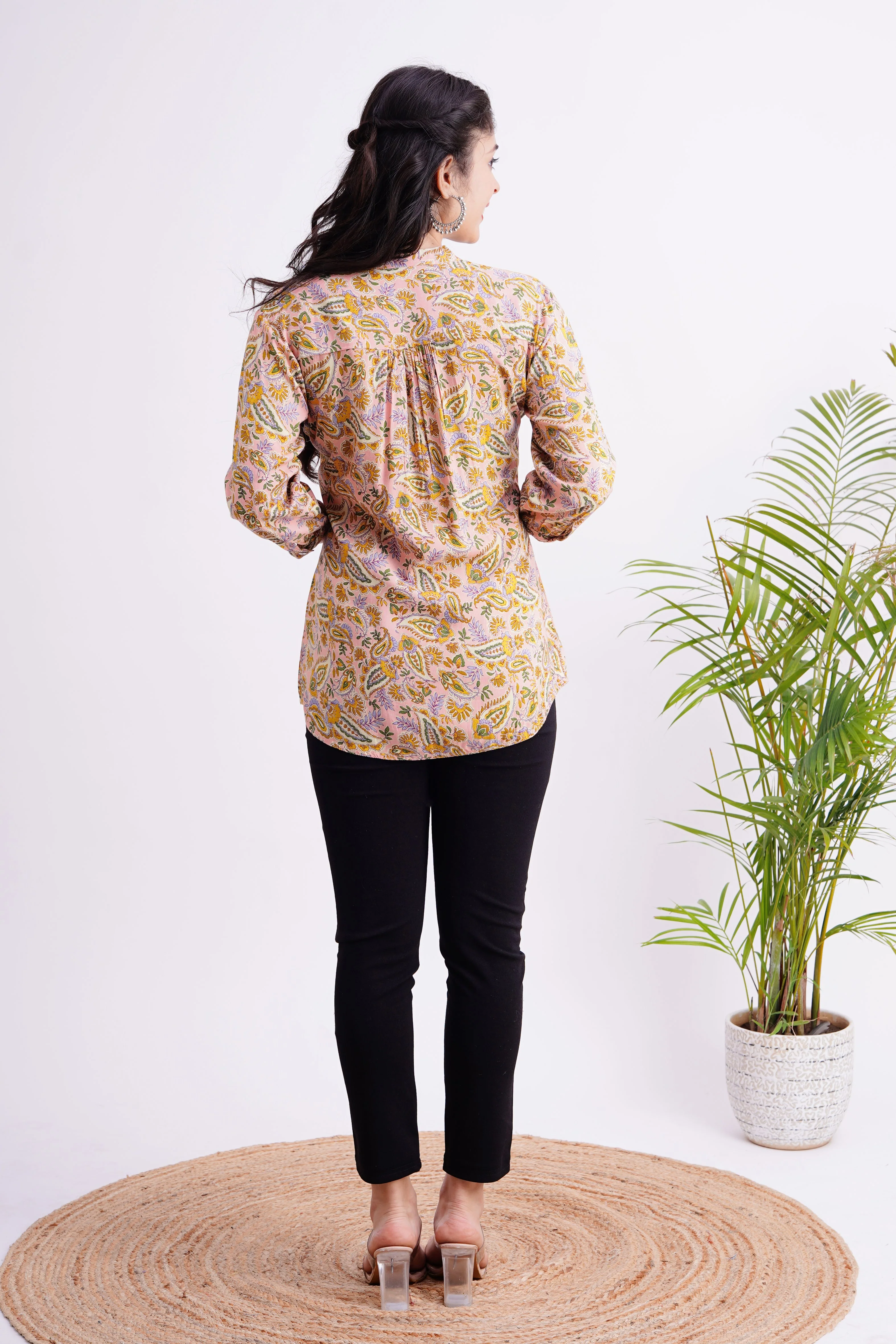 Breathable Rayon Casual Short Top - Image 3