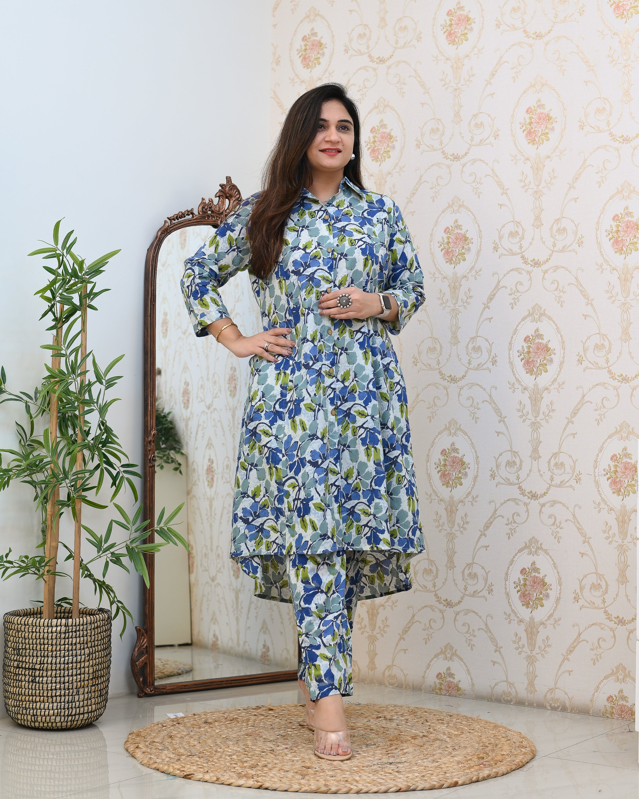 Cotton Casual A-line Coord - Image 4