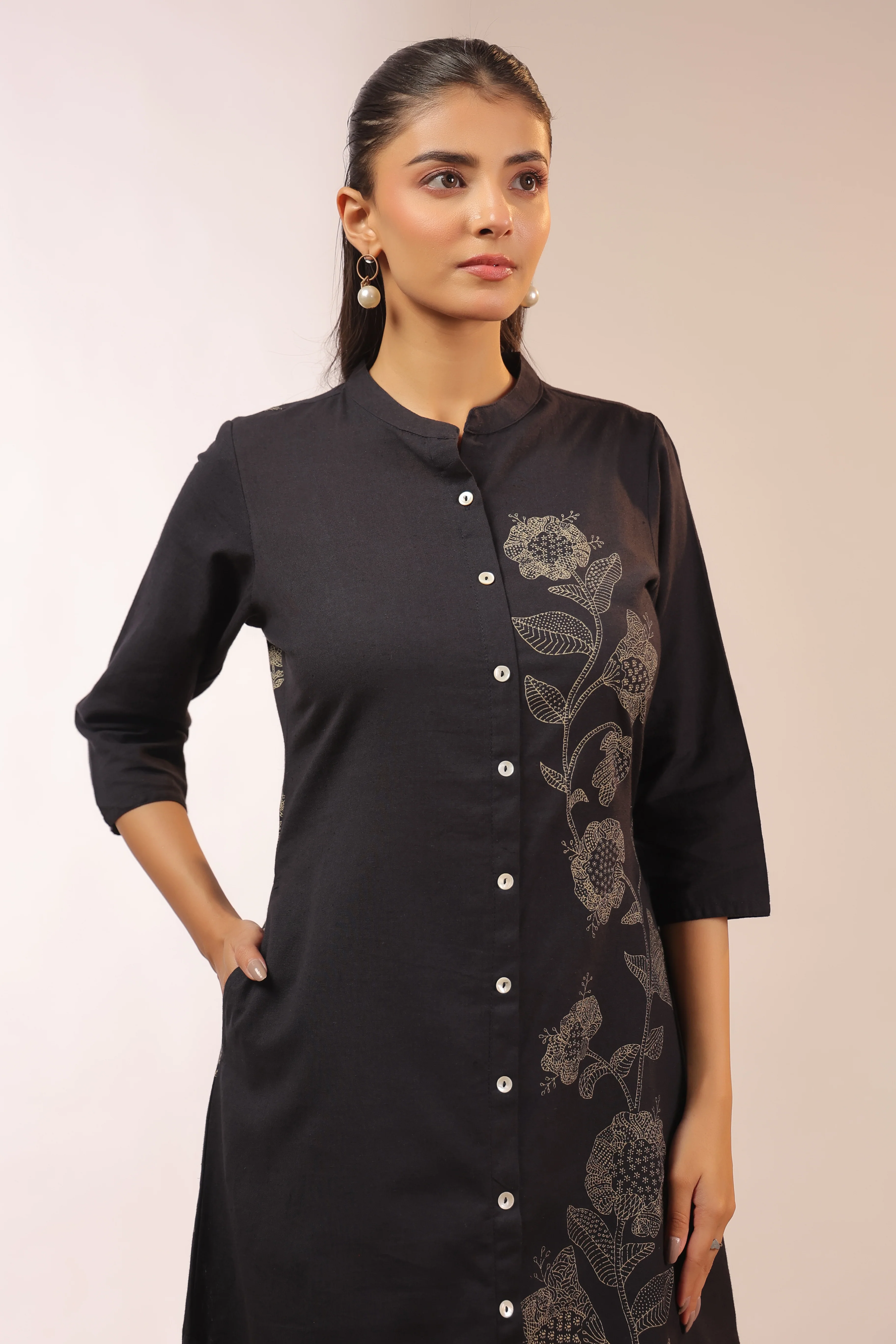 Dvija Cotton A-line Plazo Set - Image 10