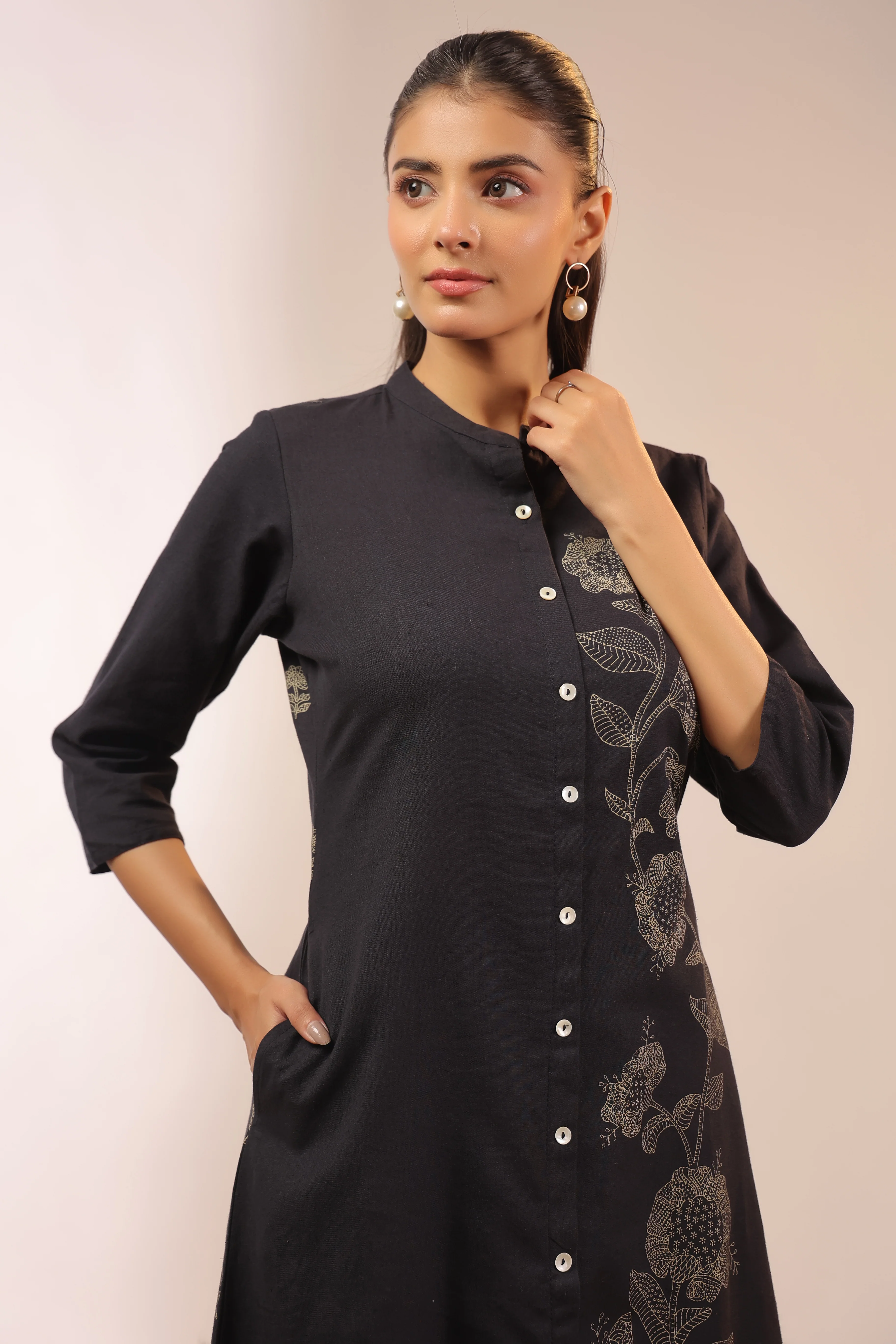 Dvija Cotton A-line Plazo Set - Image 9