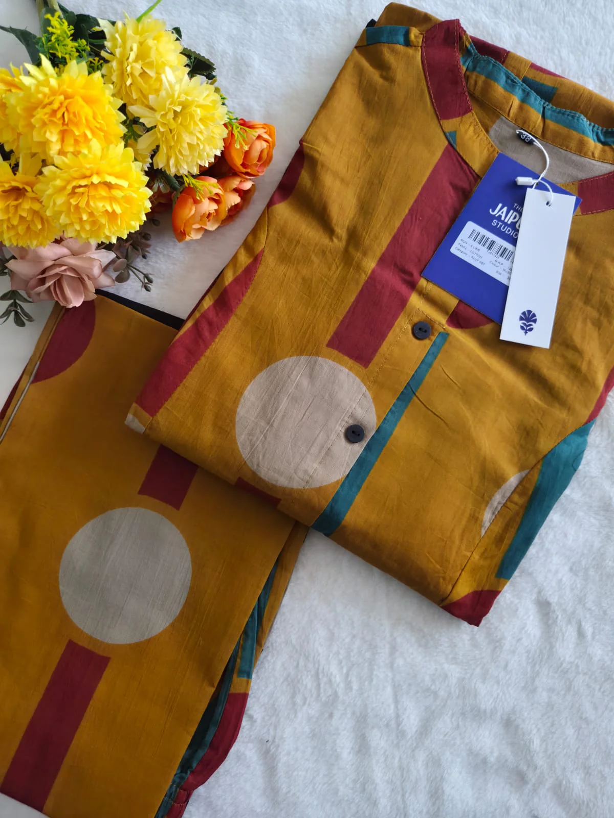 Gauri Cotton Cotton A-line Coord Set - Image 14