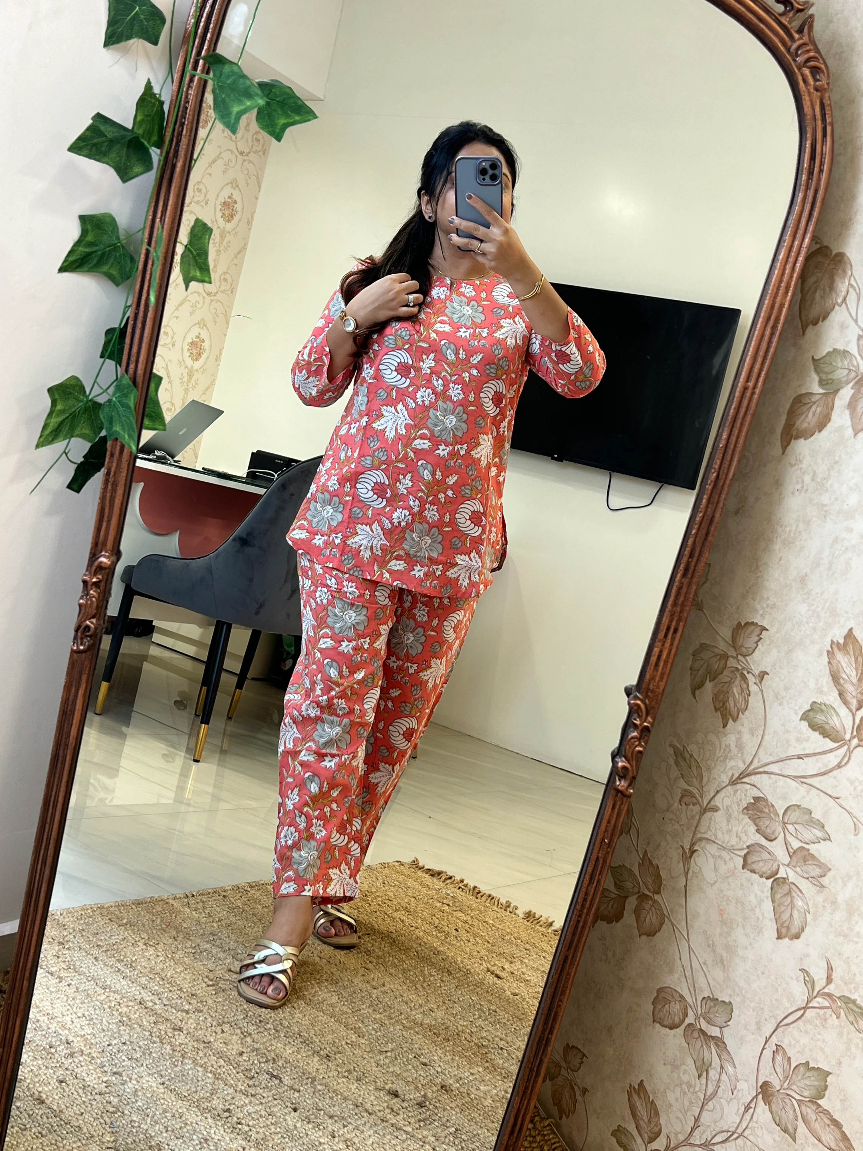 Heerat Cotton Coord Set - Image 21