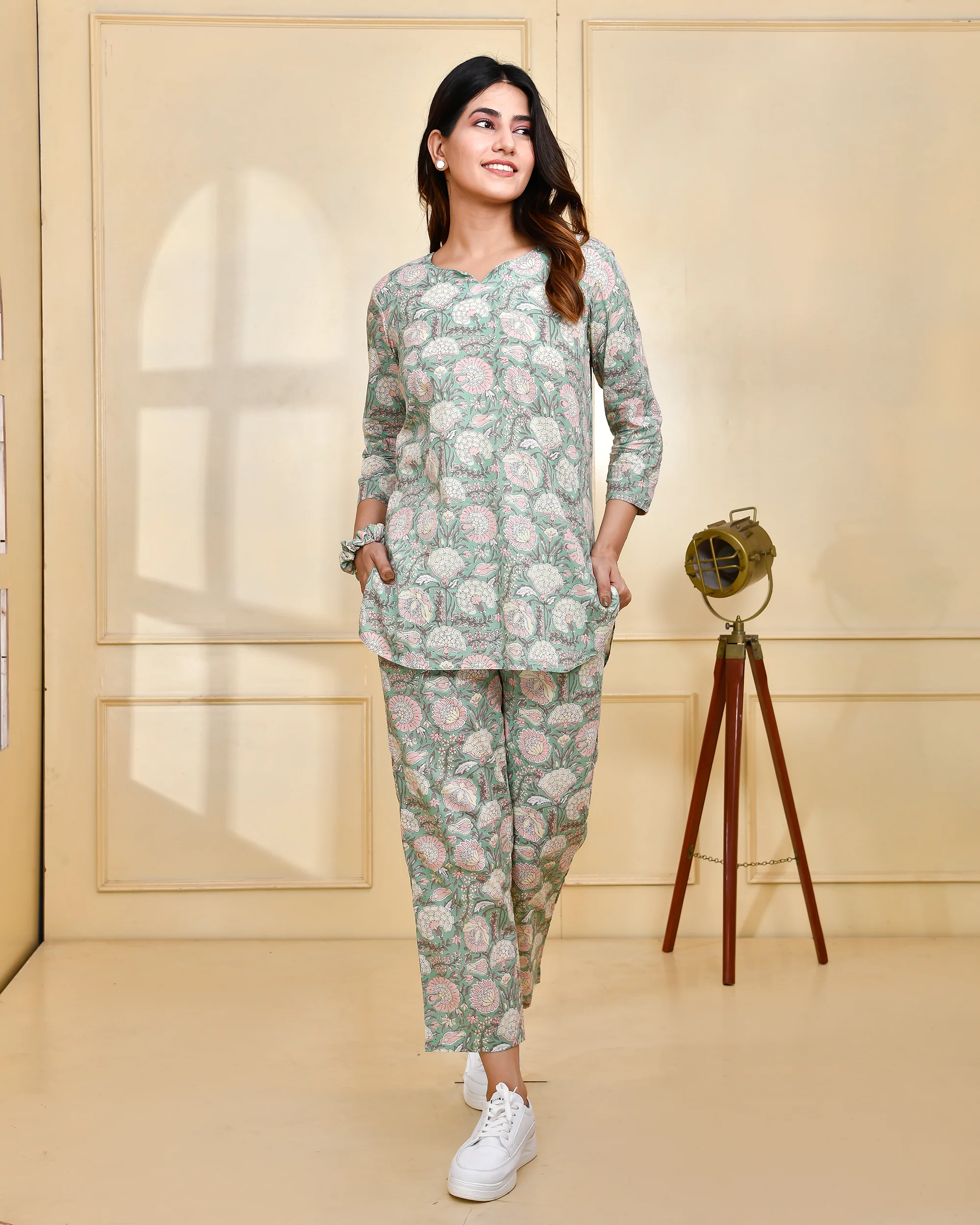 Heerat Cotton Coord Set - Image 4