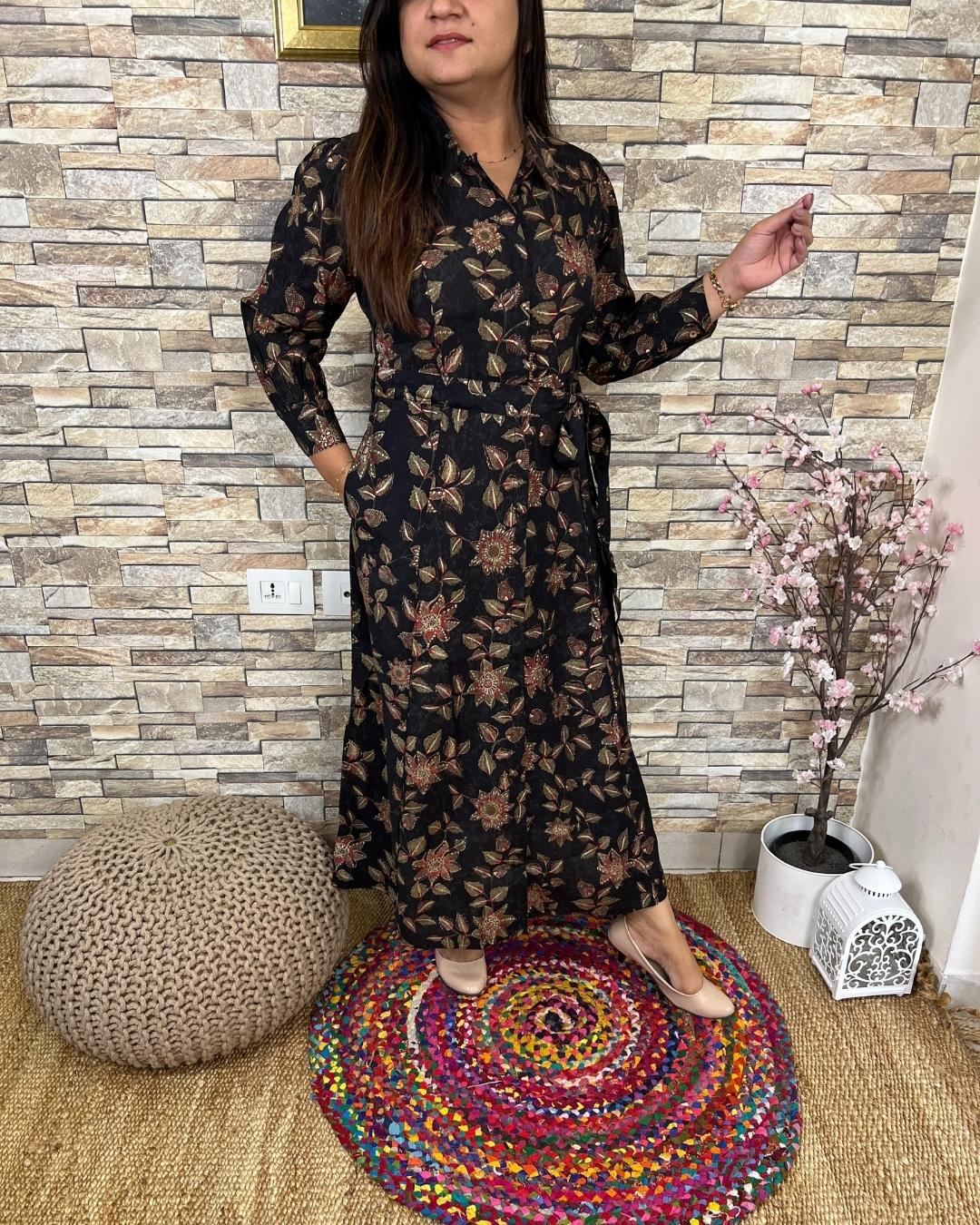 Heerat Muslin Long Gown - Image 6