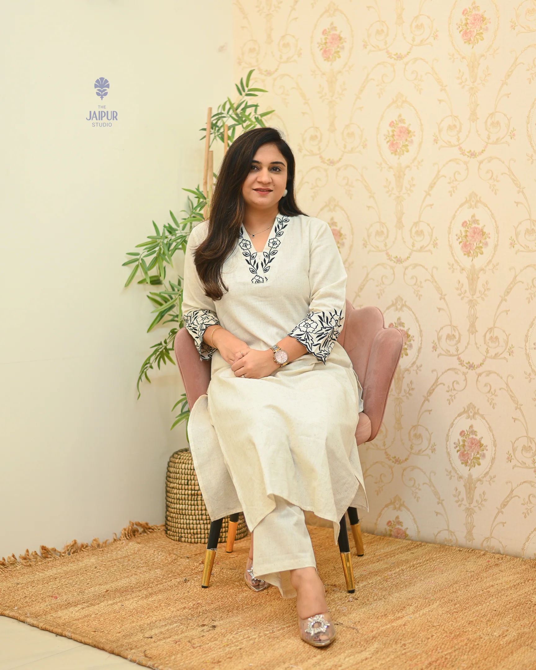 Jamia Cotton Embroidered Coord Set