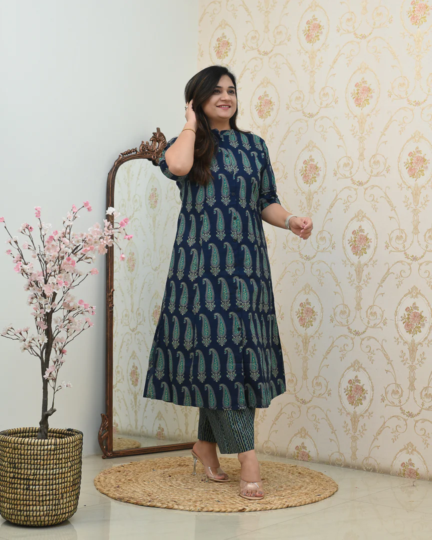 Kashish A-line Cotton Coord set - Image 15