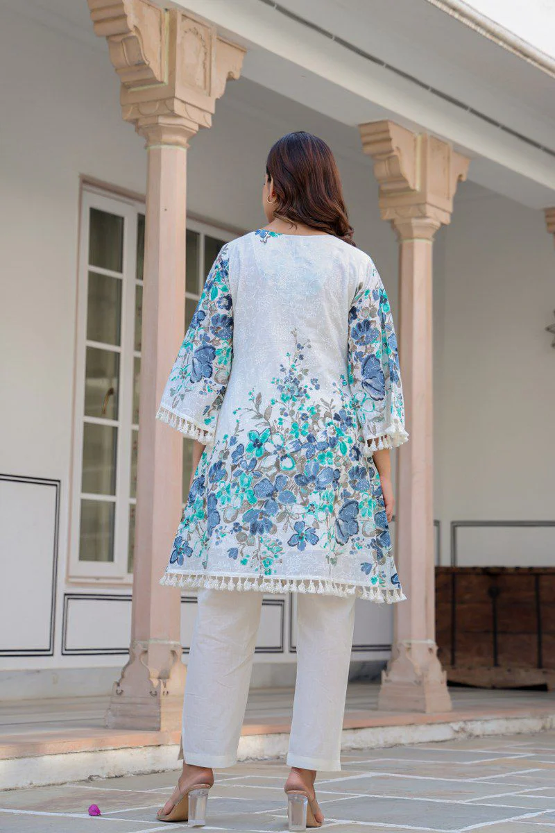 Kashvi Premium Mul Cotton Floral Coord Set - Image 11