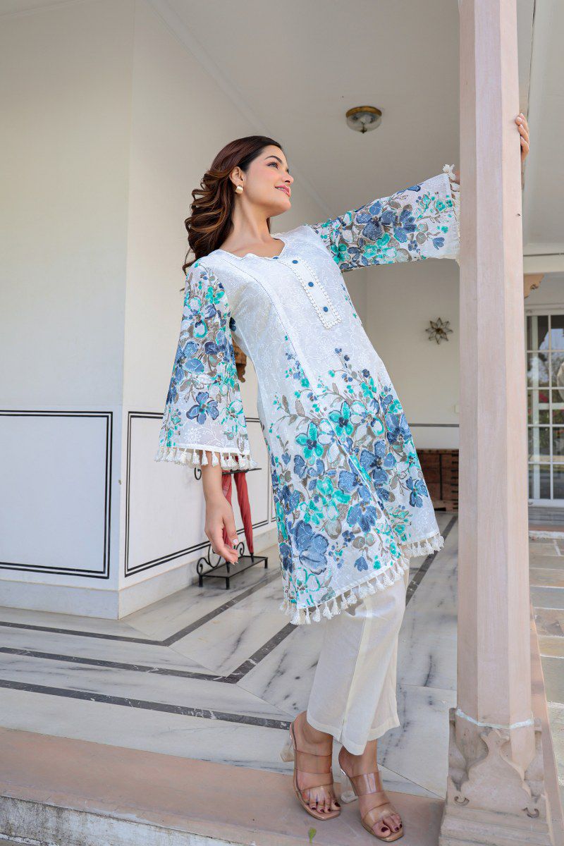 Kashvi Premium Mul Cotton Floral Coord Set - Image 15