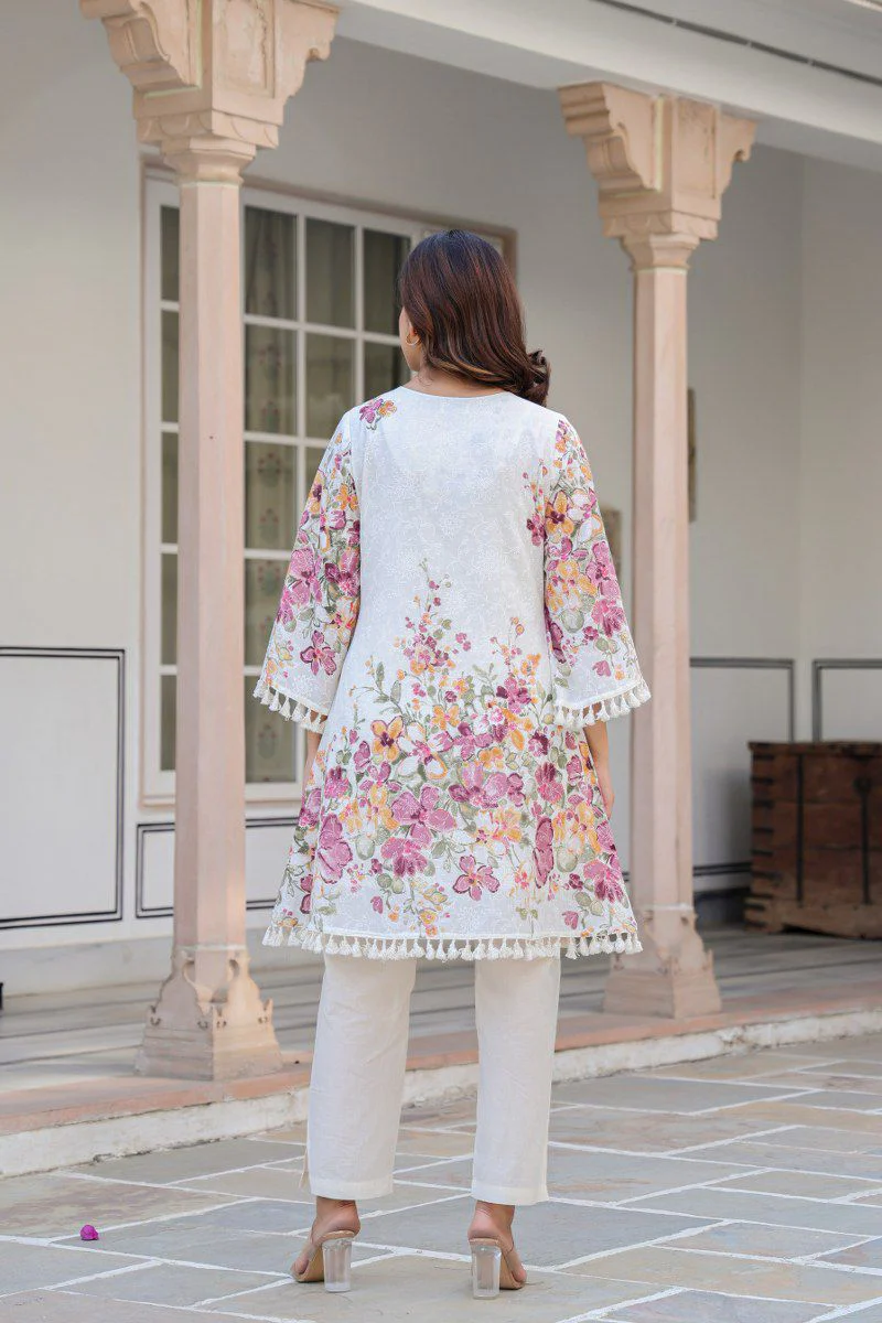 Kashvi Premium Mul Cotton Floral Coord Set - Image 6