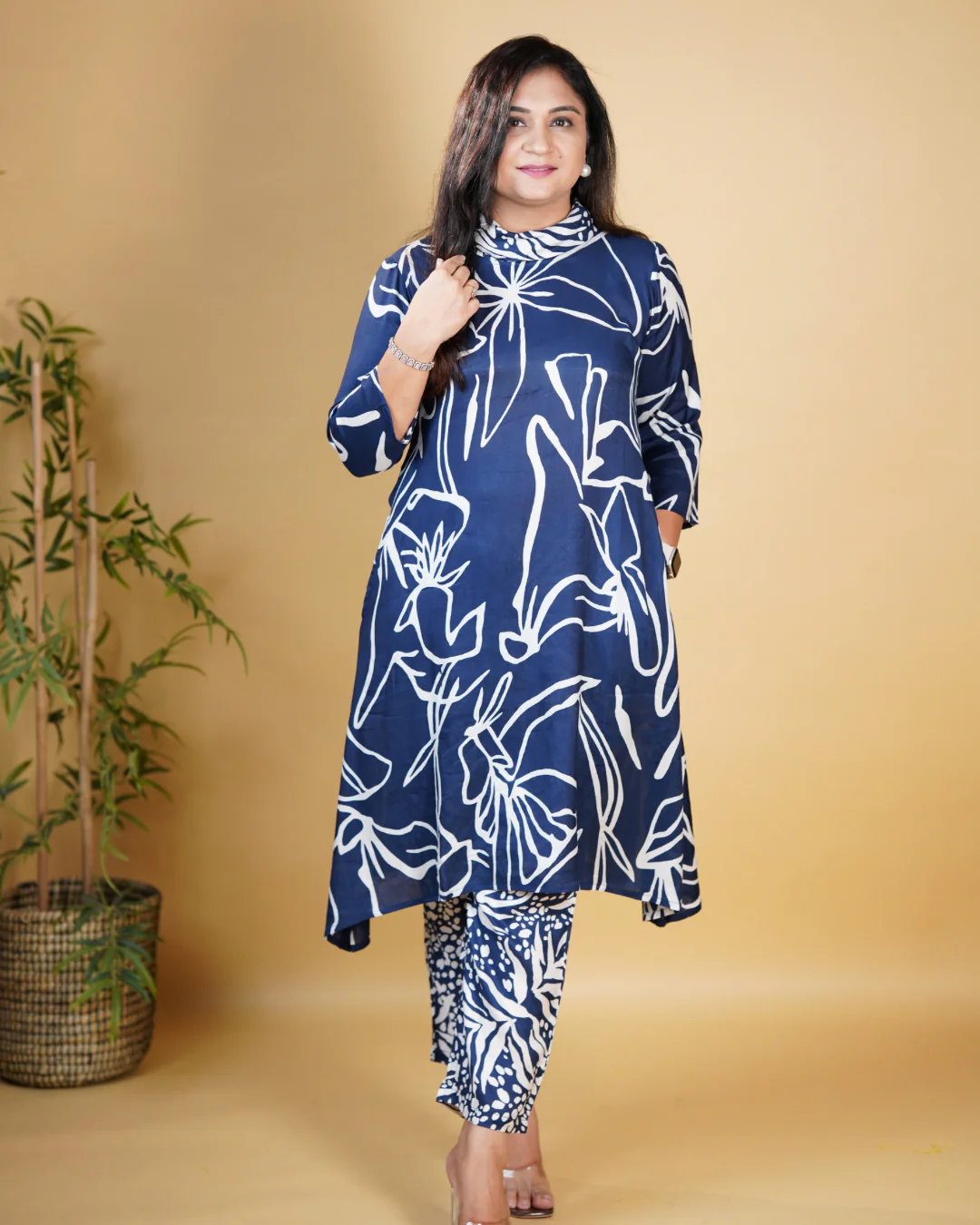 Mahira Muslin Coord Set - Image 10