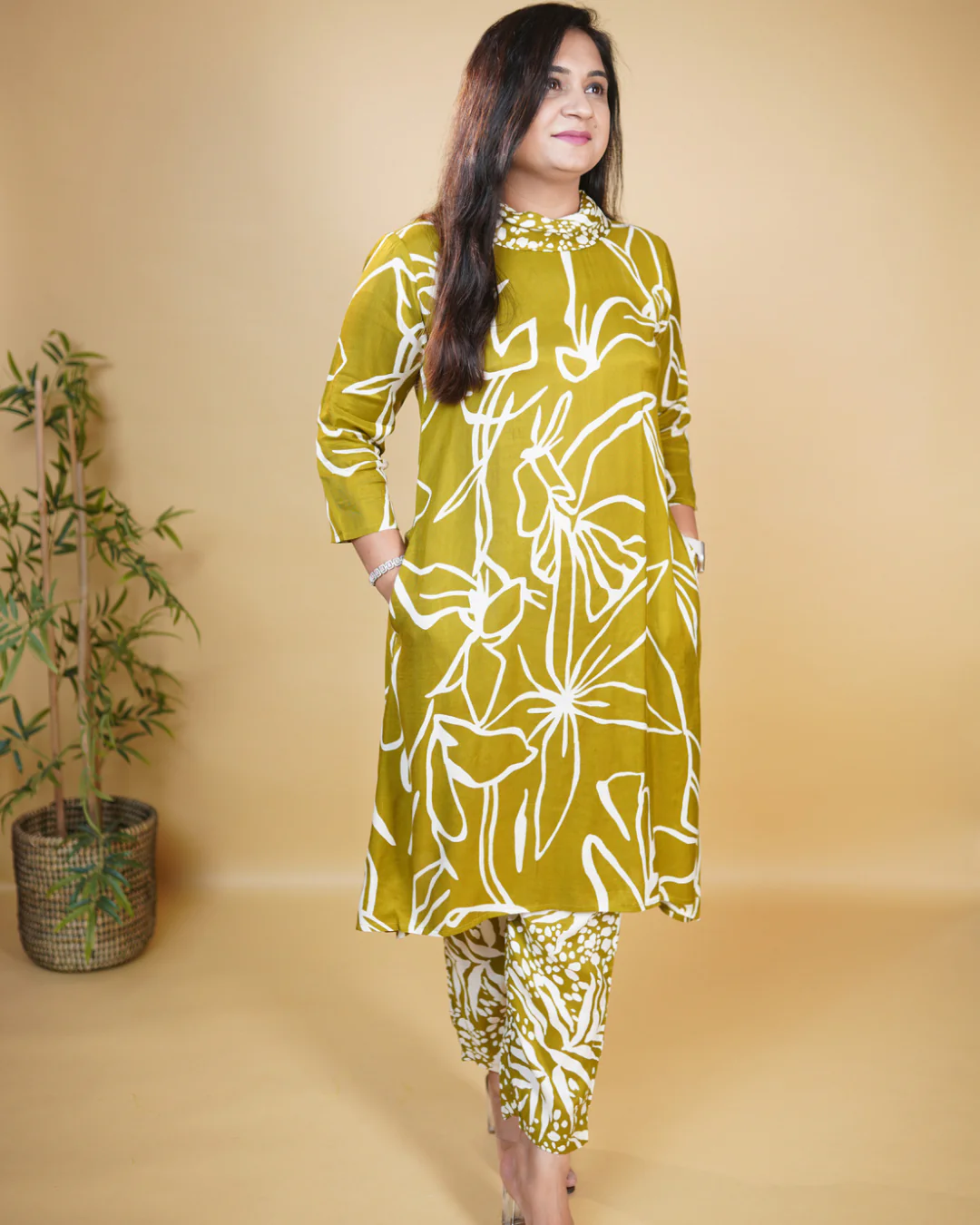 Mahira Muslin Coord Set - Image 4
