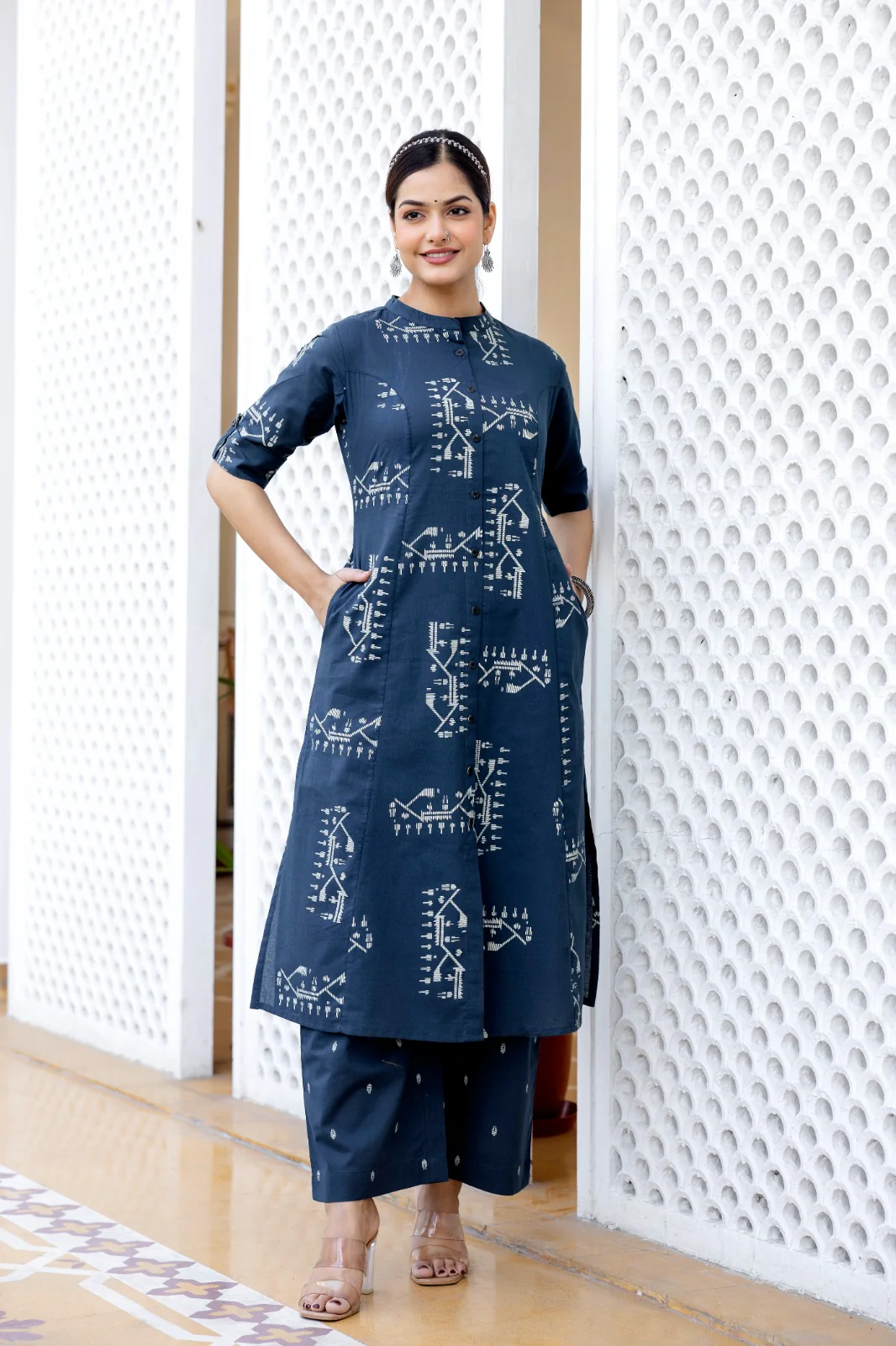 Maryam Cotton A-line Coord Set