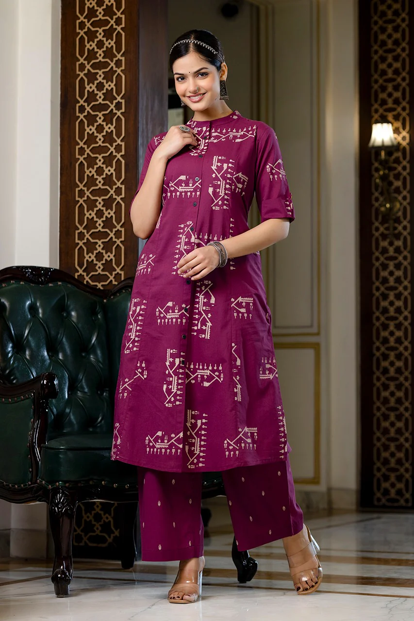 Maryam Cotton A-line Coord Set - Image 16