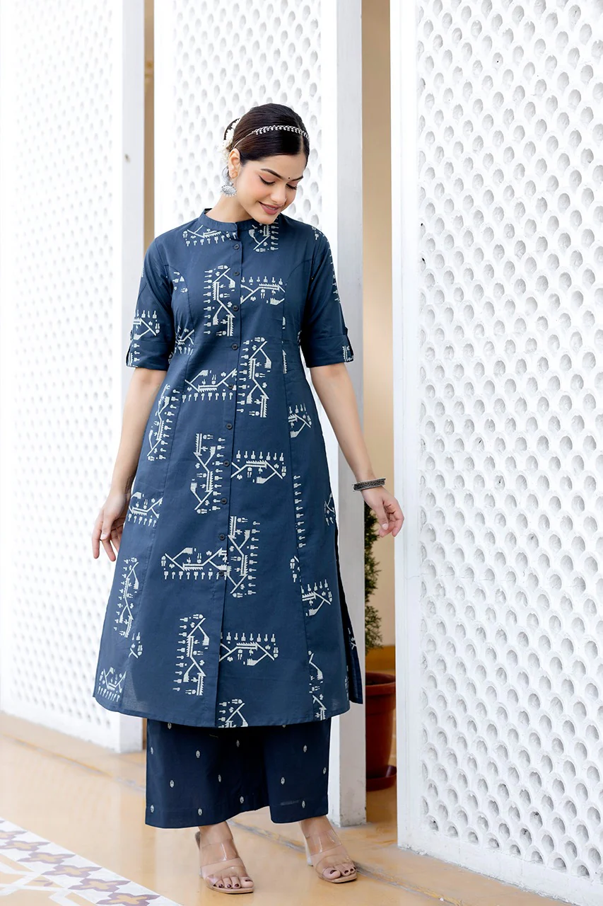 Maryam Cotton A-line Coord Set - Image 17