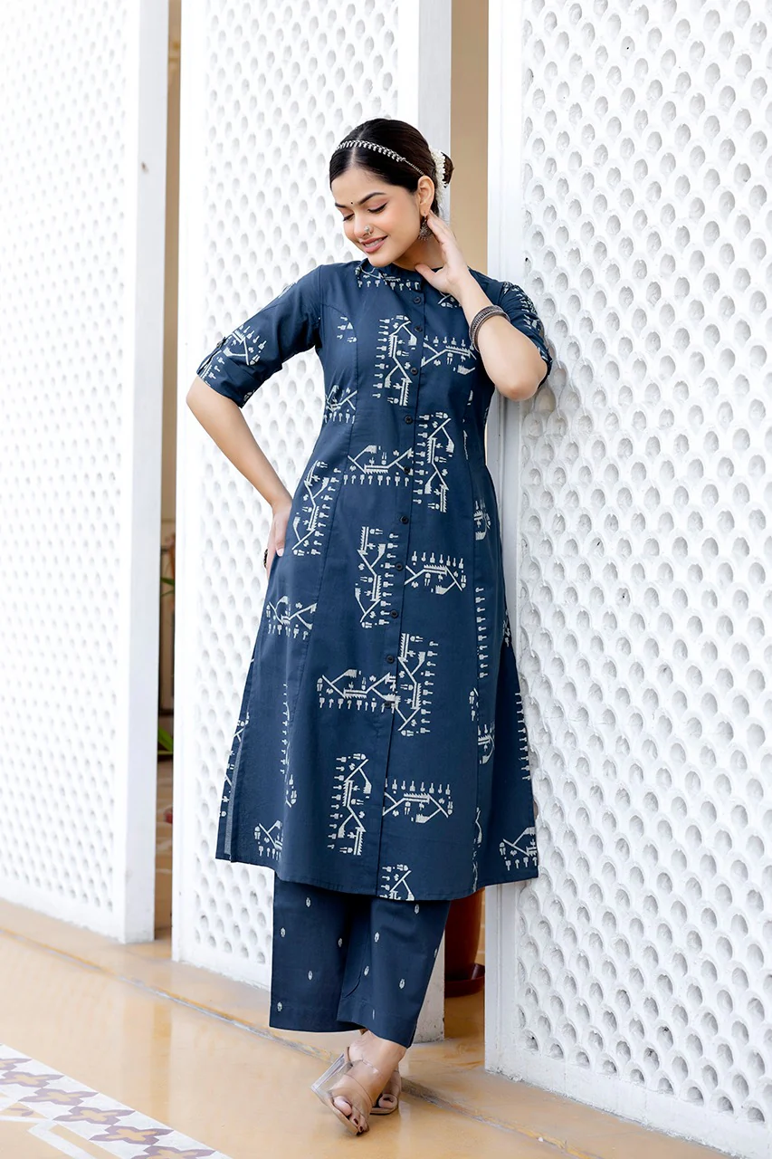 Maryam Cotton A-line Coord Set - Image 18