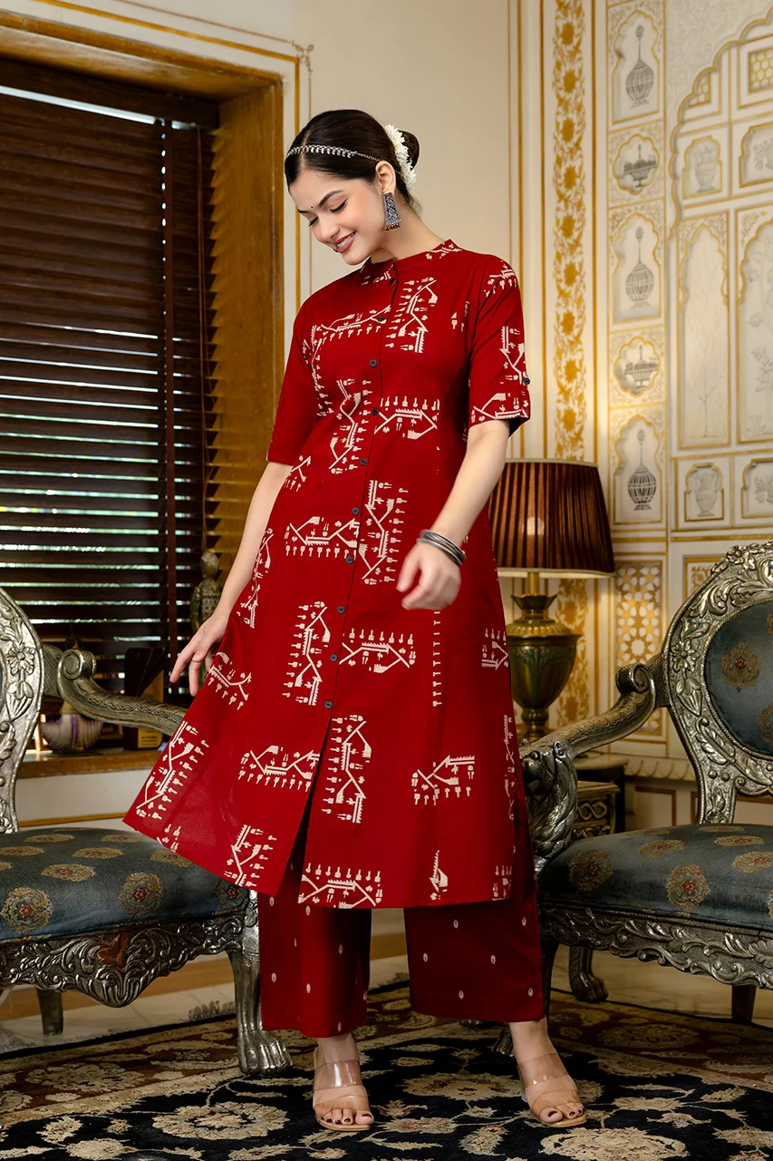 Maryam Cotton A-line Coord Set - Image 20