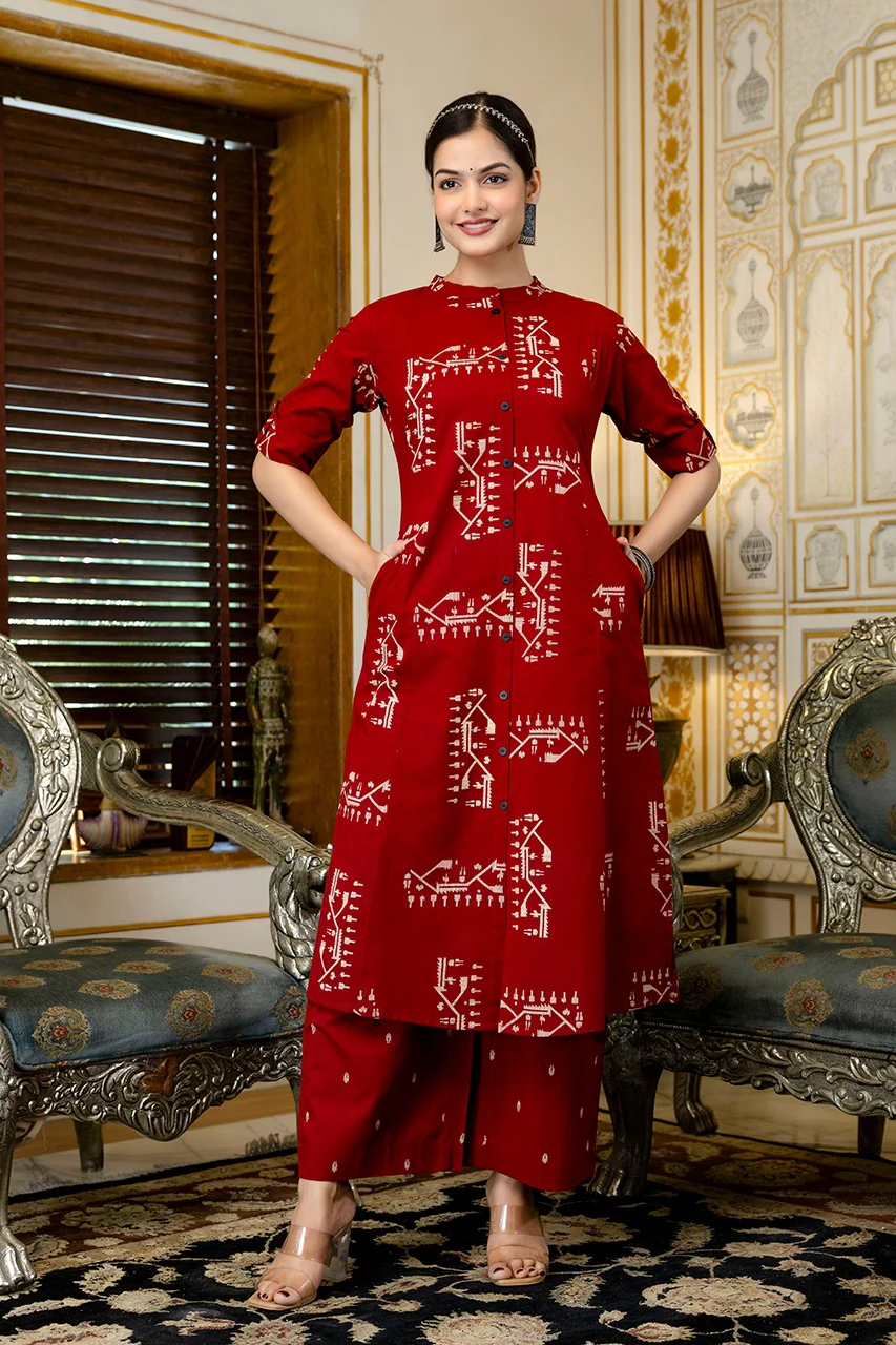 Maryam Cotton A-line Coord Set - Image 21