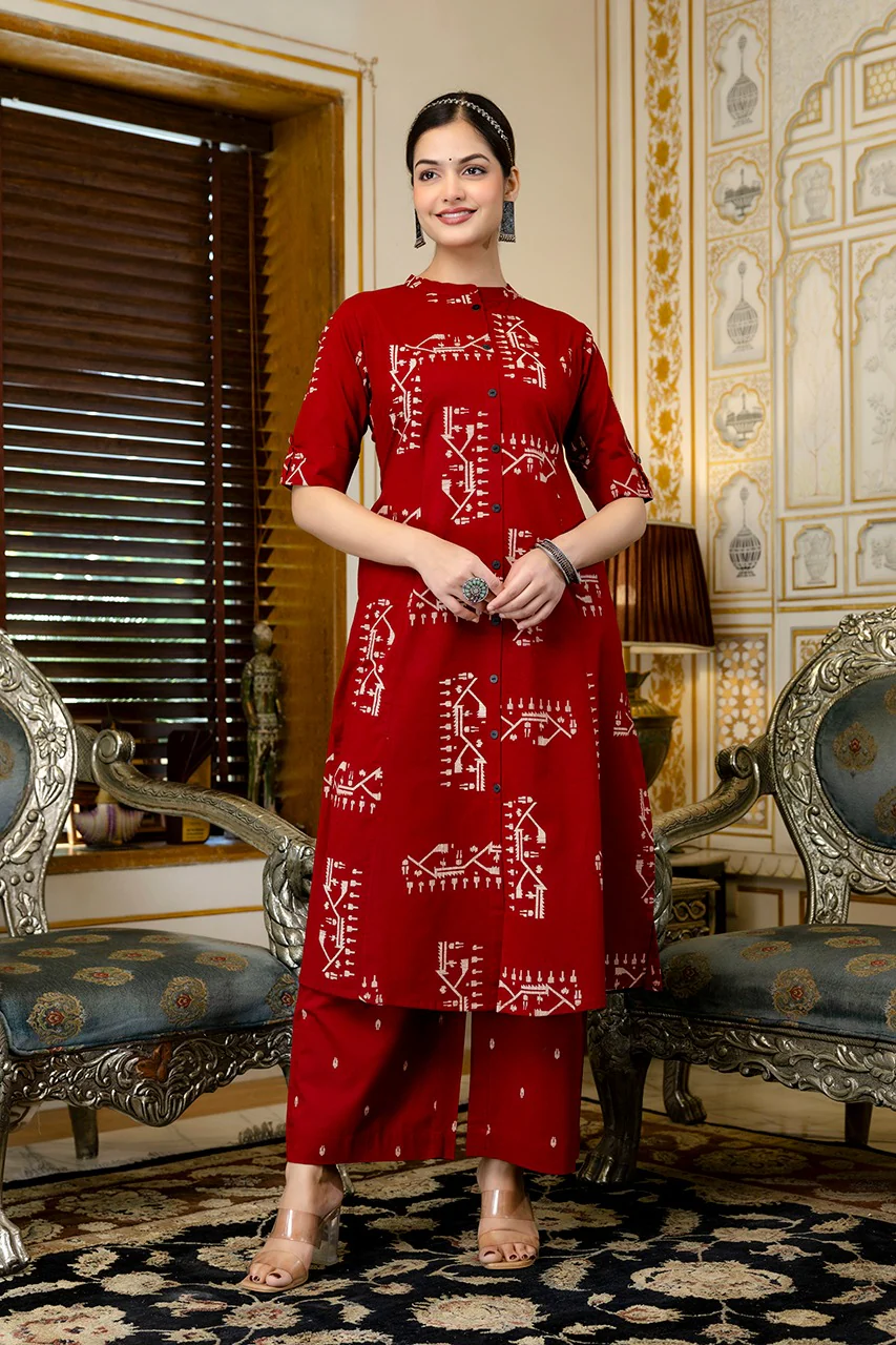 Maryam Cotton A-line Coord Set - Image 22