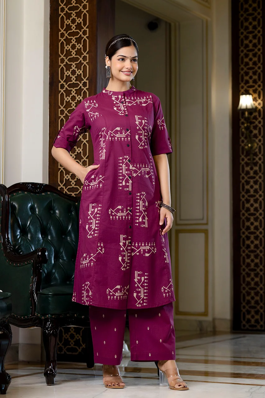 Maryam Cotton A-line Coord Set - Image 23
