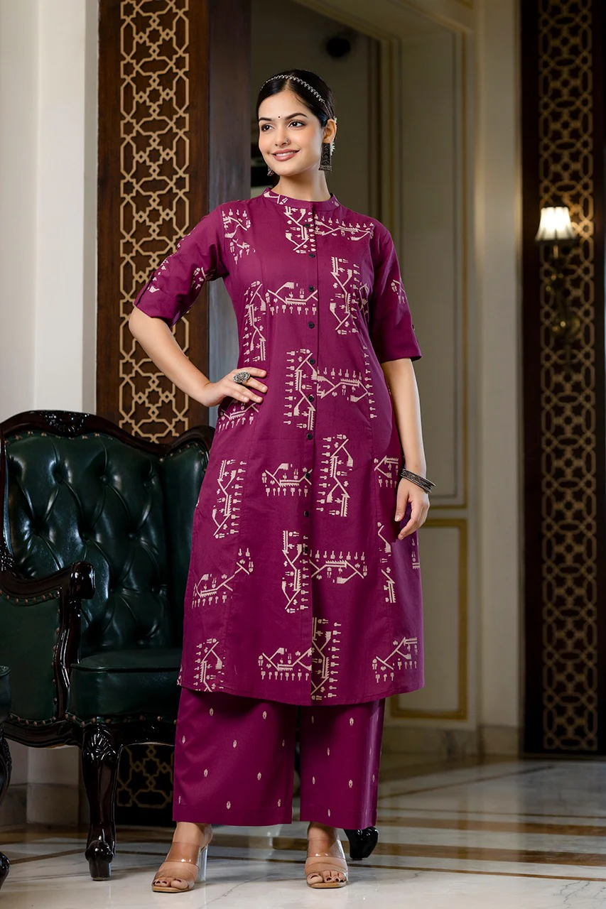Maryam Cotton A-line Coord Set - Image 24