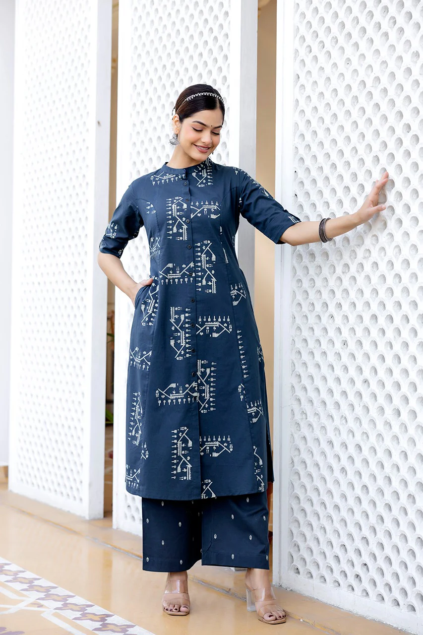 Maryam Cotton A-line Coord Set - Image 9
