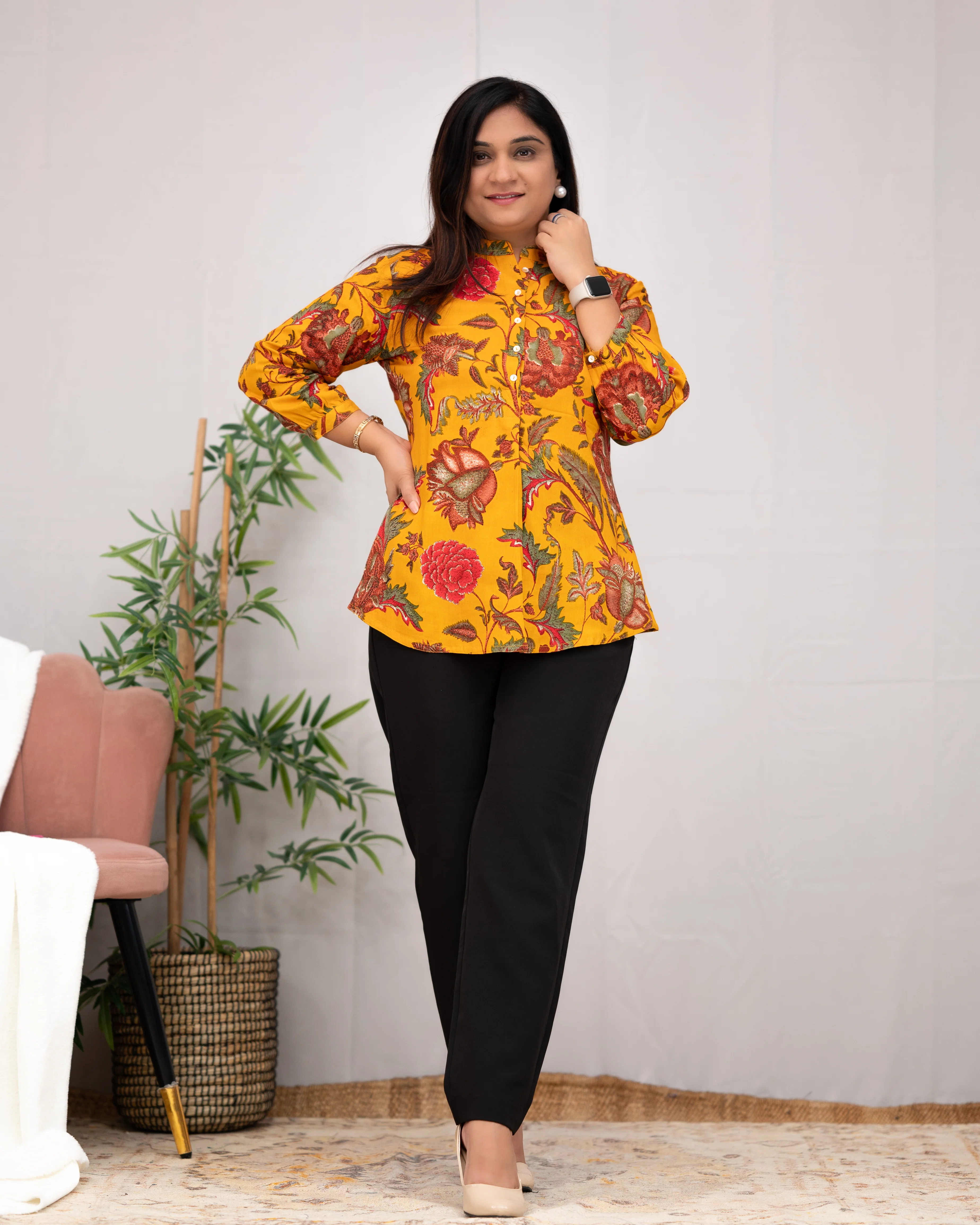 Minal Rayon Casual Short Top - Image 7