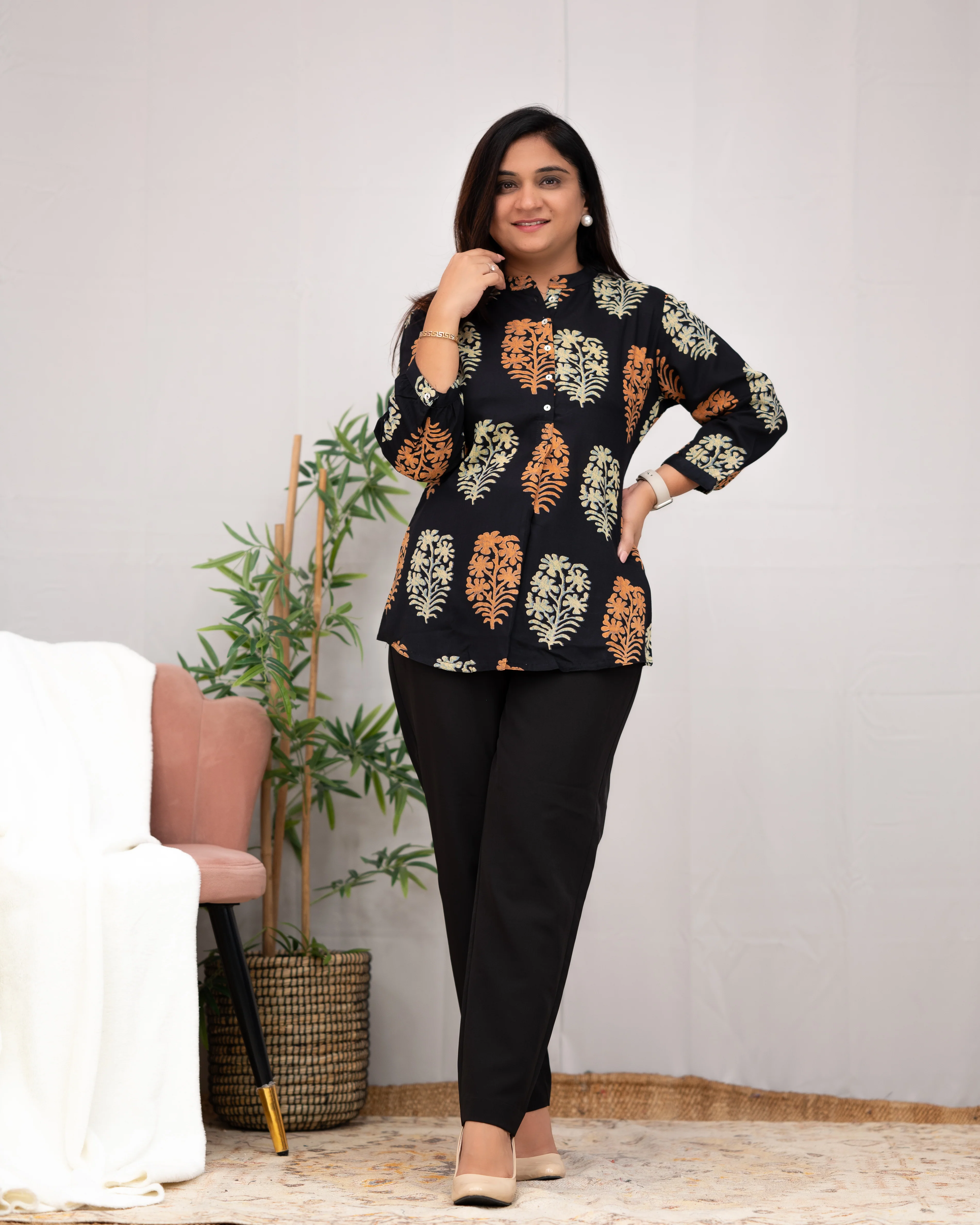 Minal Rayon Casual Short Top - Image 9