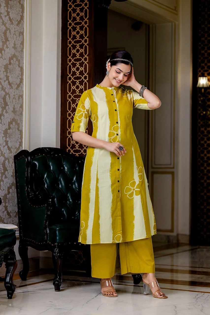 Namah Cotton A-line Coord Set - Image 10