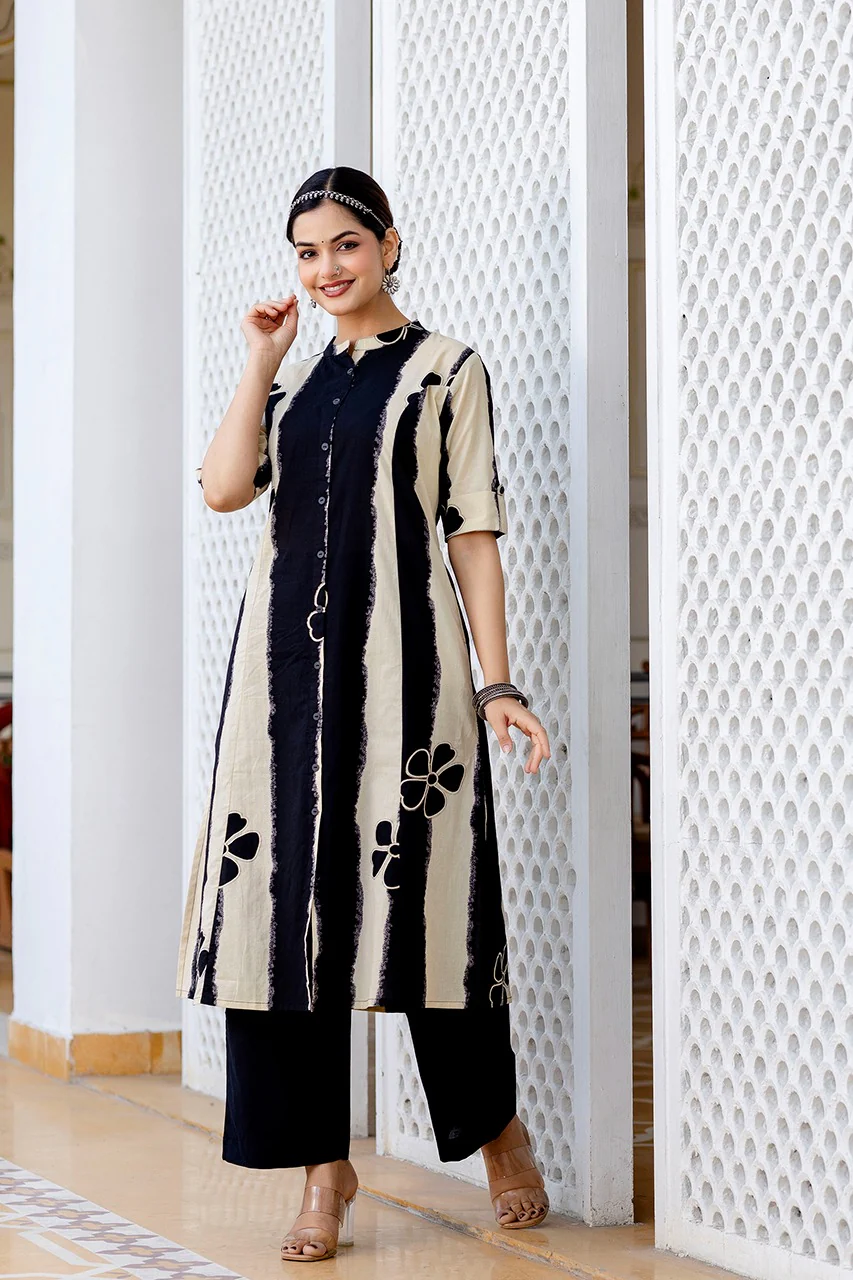 Namah Cotton A-line Coord Set - Image 18