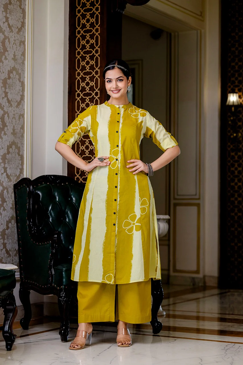 Namah Cotton A-line Coord Set - Image 6