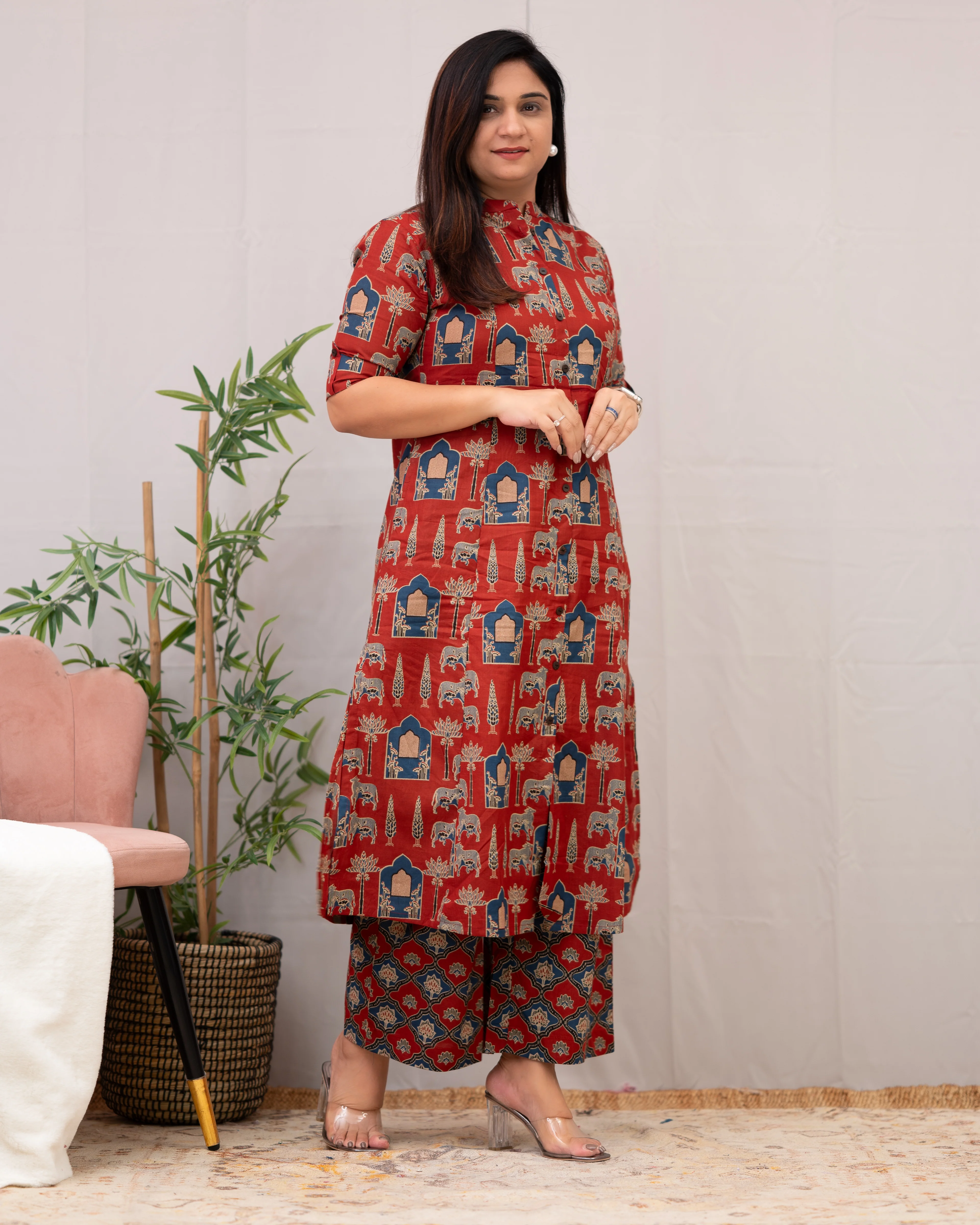 Navya Cotton A-line Coord set - Image 10