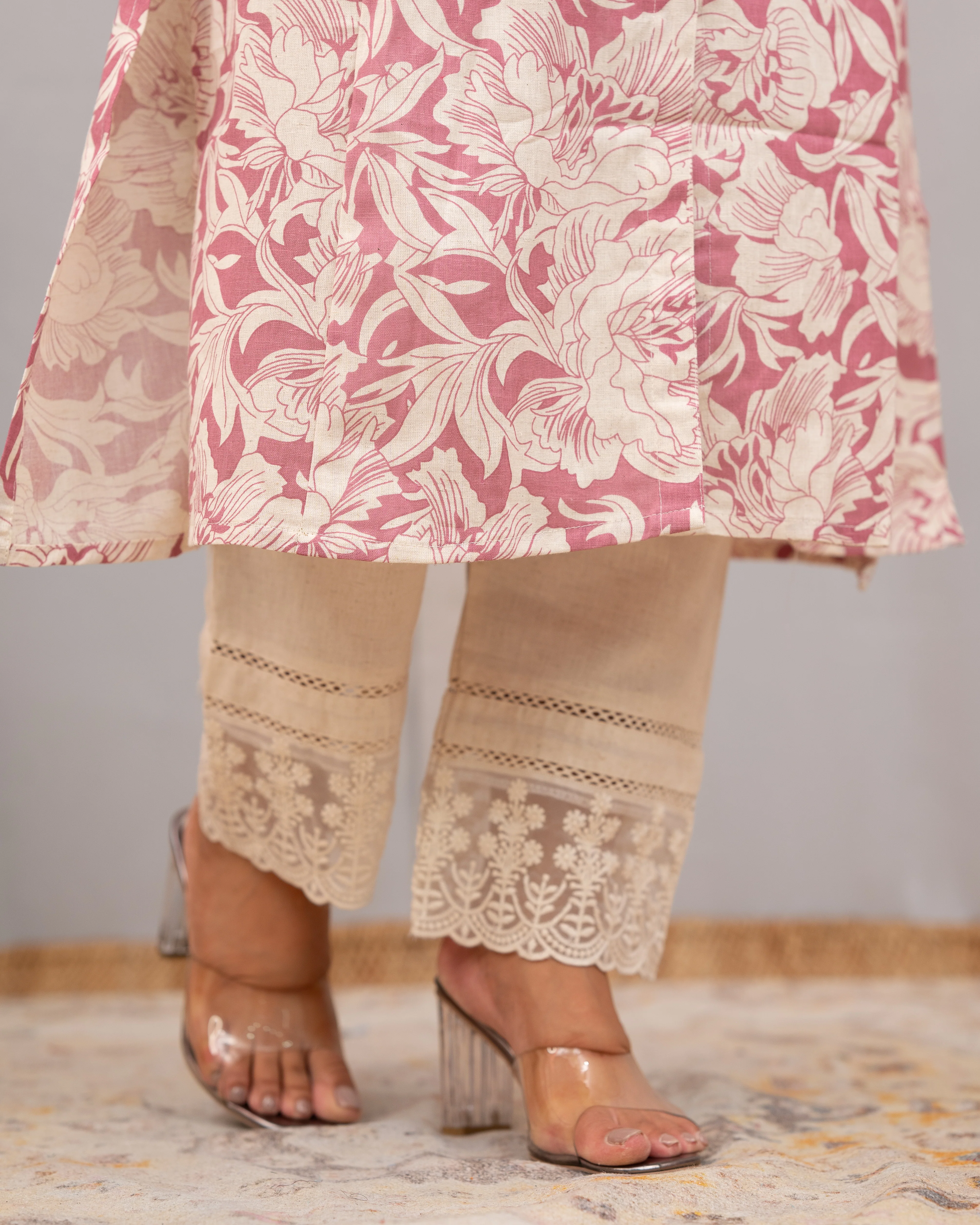 Pakhi Cotton A-line Pant Set - Image 6
