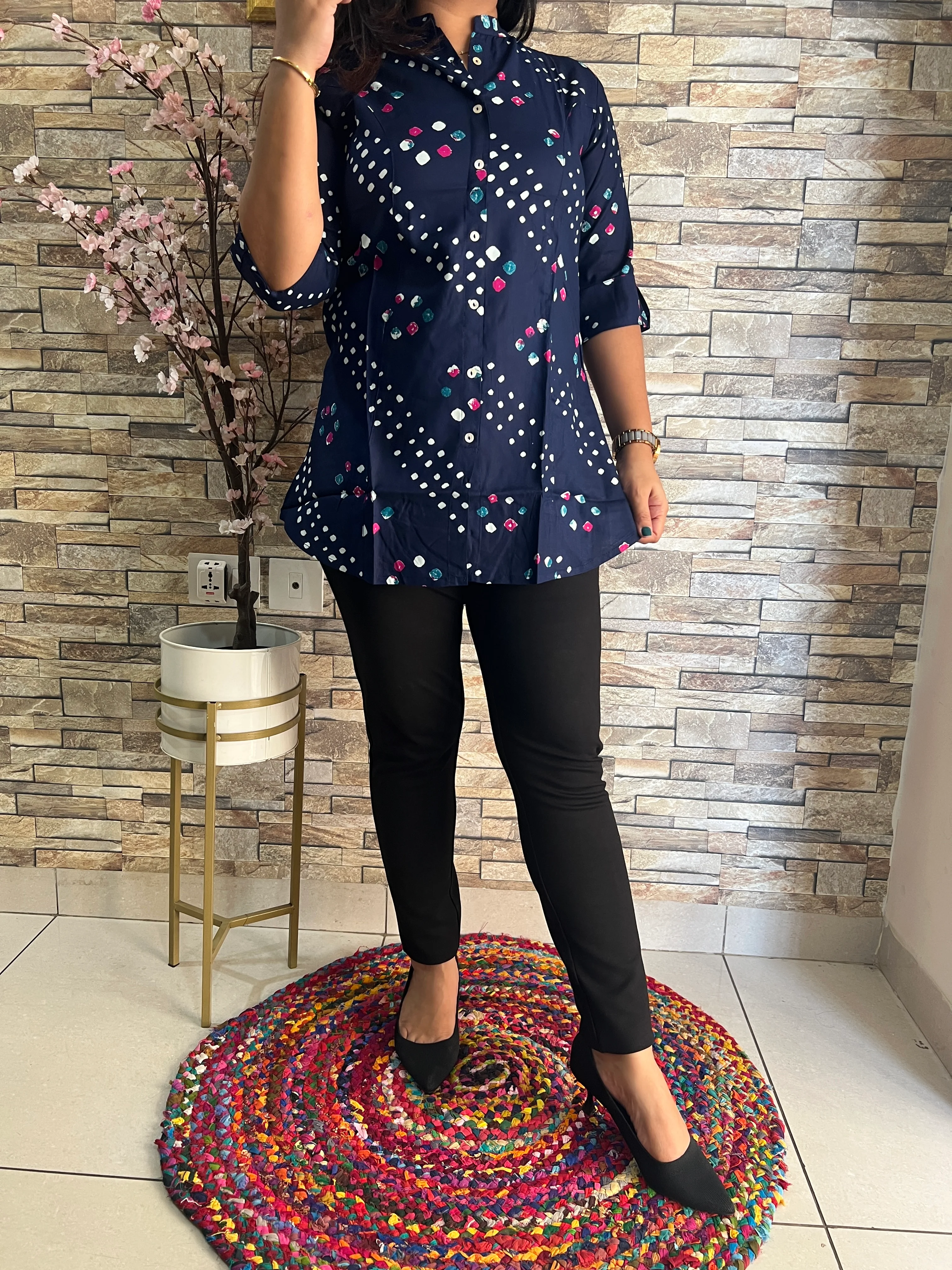 Rayon Casual Short Top - Image 11