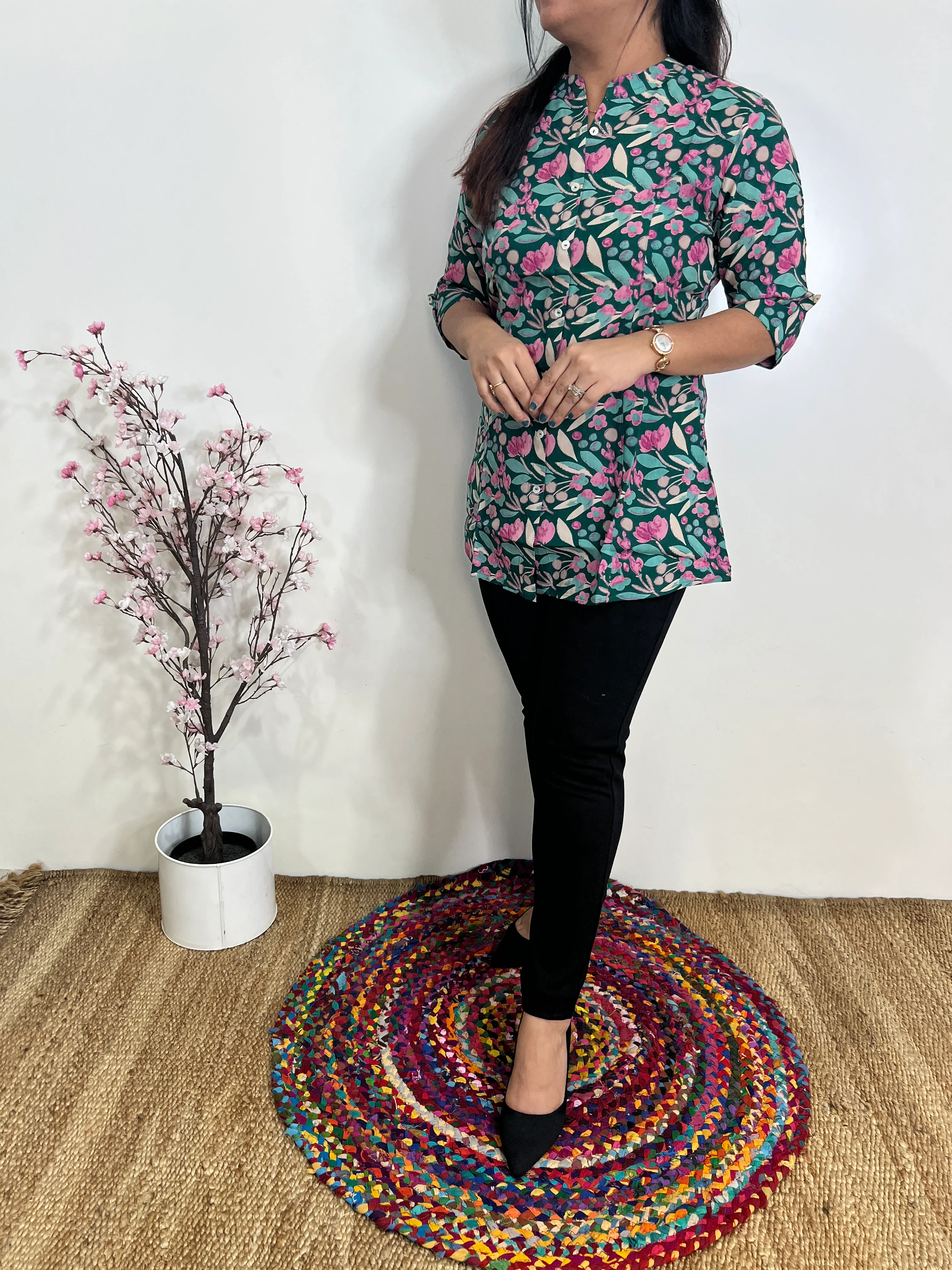 Rayon Casual Short Top - Image 18