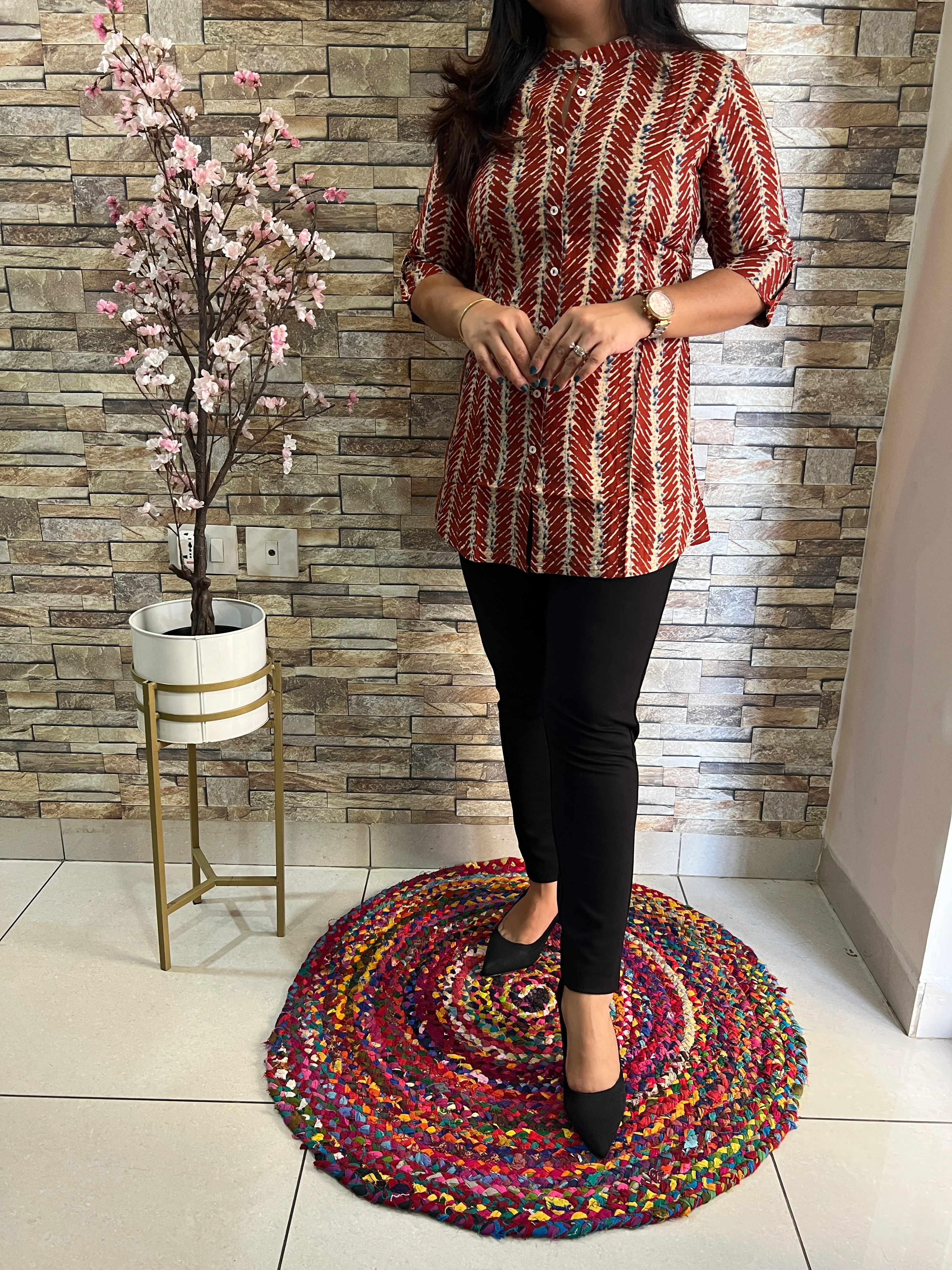 Rayon Casual Short Top - Image 3