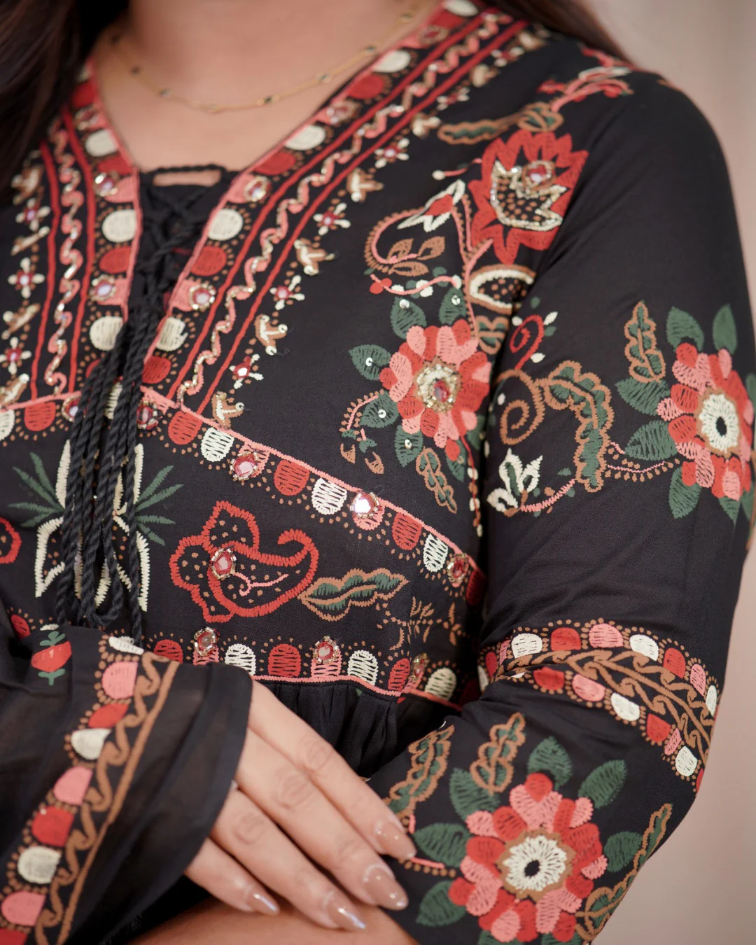 Rayon printed Alia Style Nyra Cut Pant Set - Image 4