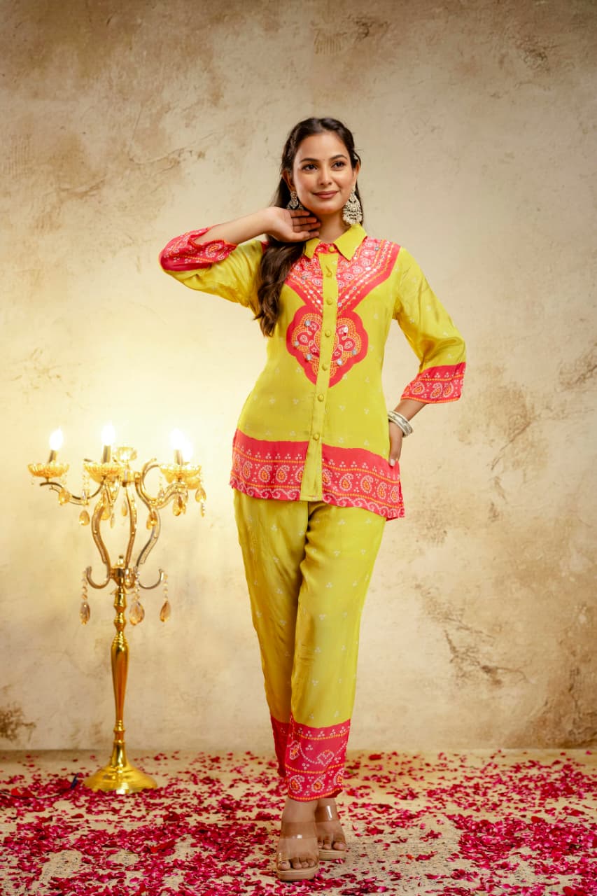 Reet Two-Piece Embroidered Coord set - Image 6