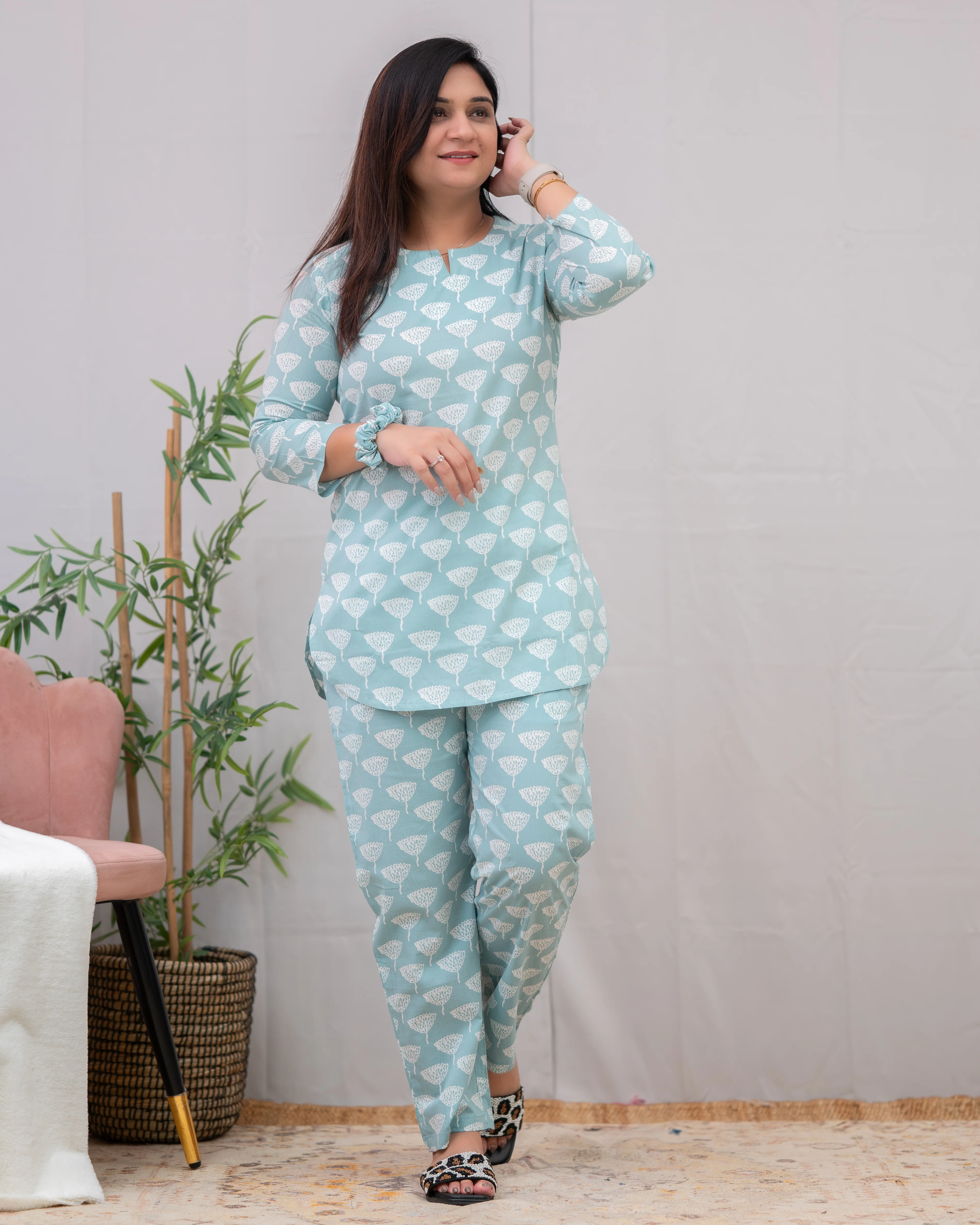 Rubal Printed Cotton Coord Set - Image 16