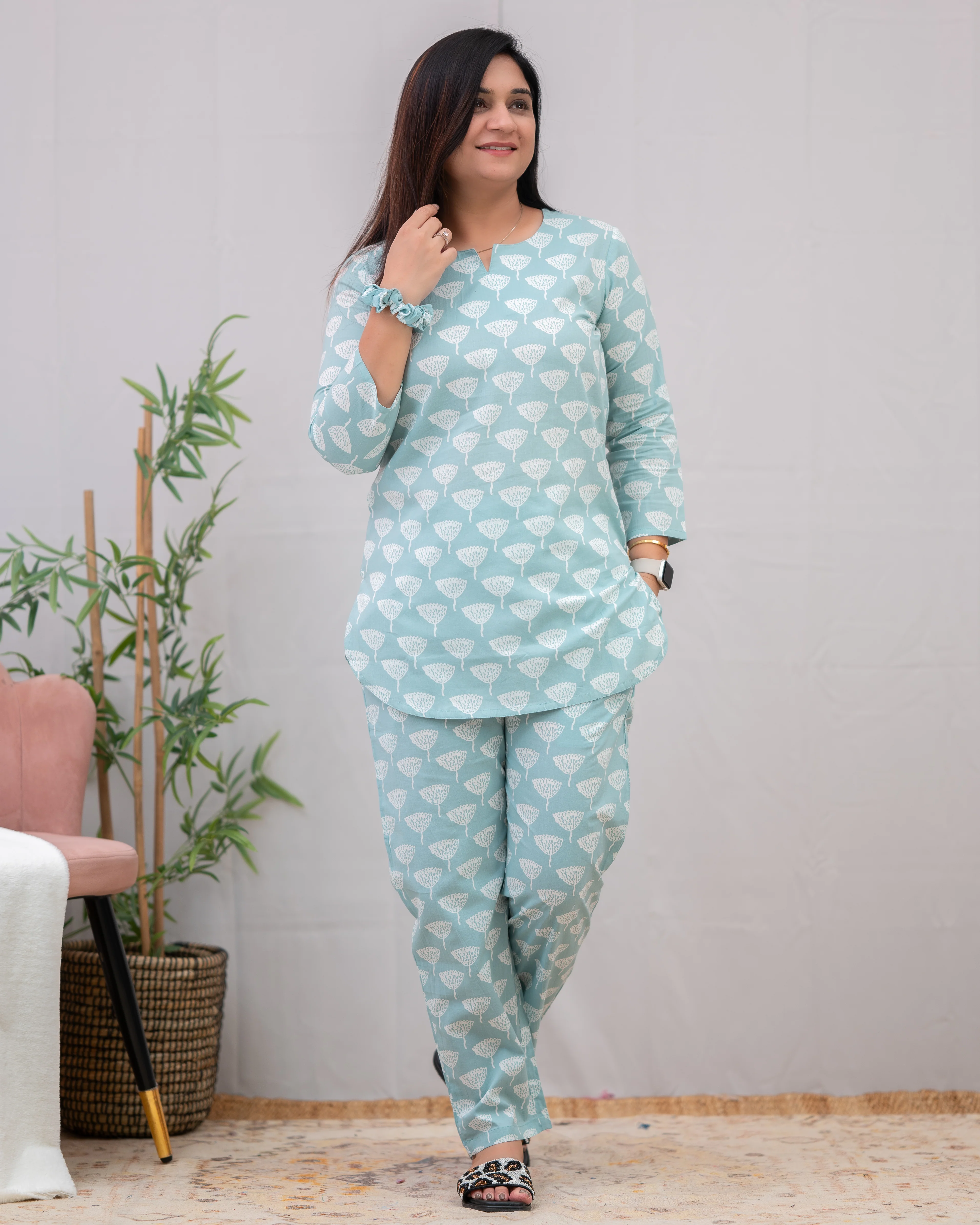 Rubal Printed Cotton Coord Set - Image 7