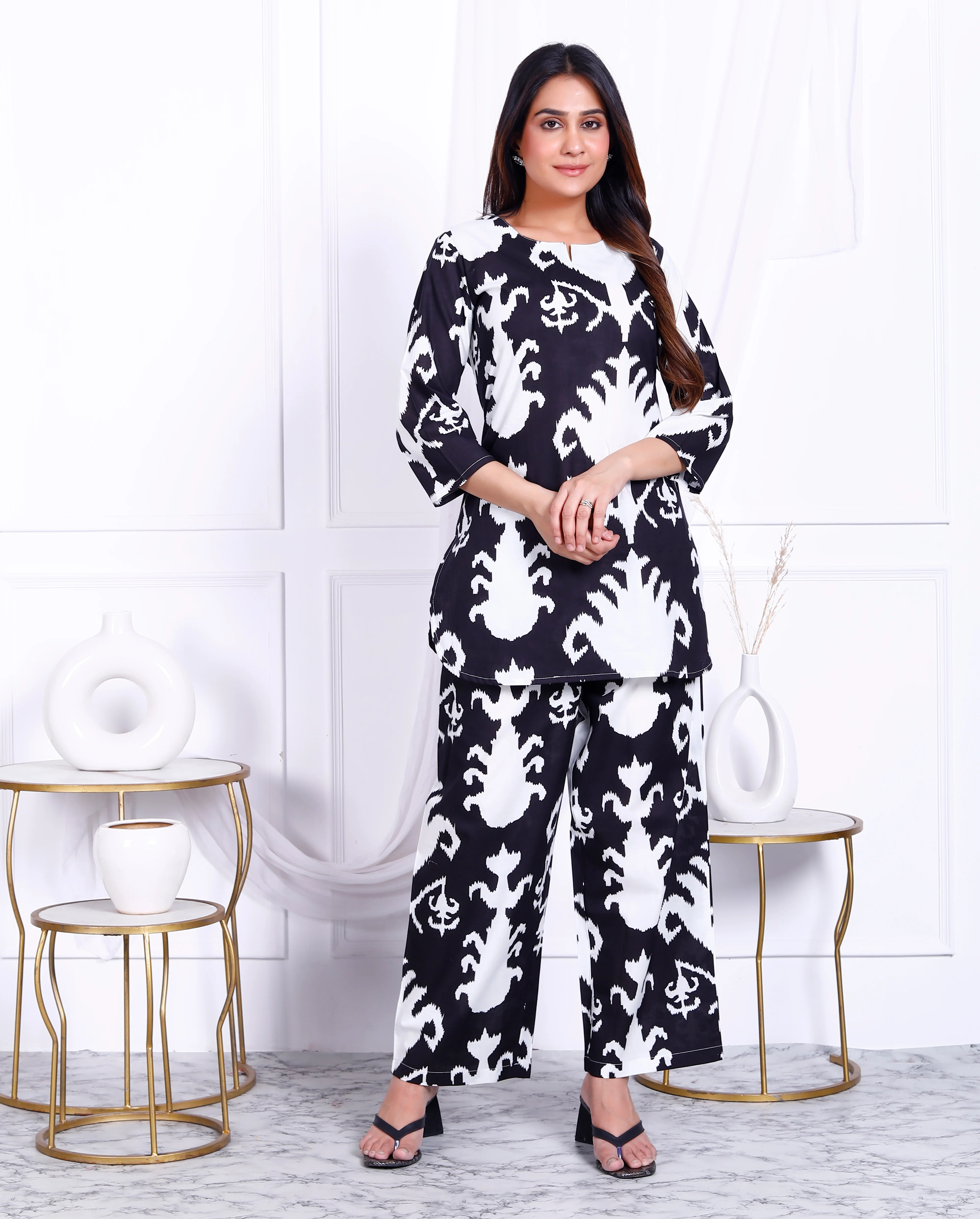 Sejal Cotton Casual Coord Set - Image 4
