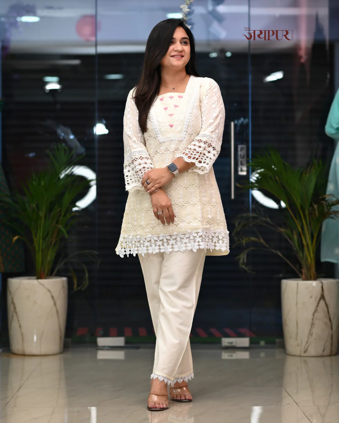 Shakira Sciffili Cotton Coord Set - Image 12