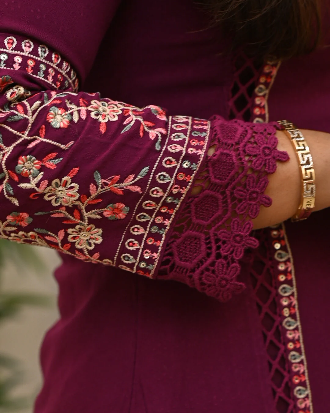 Sohanika Rayon Embroidered Straight Suit - Image 11