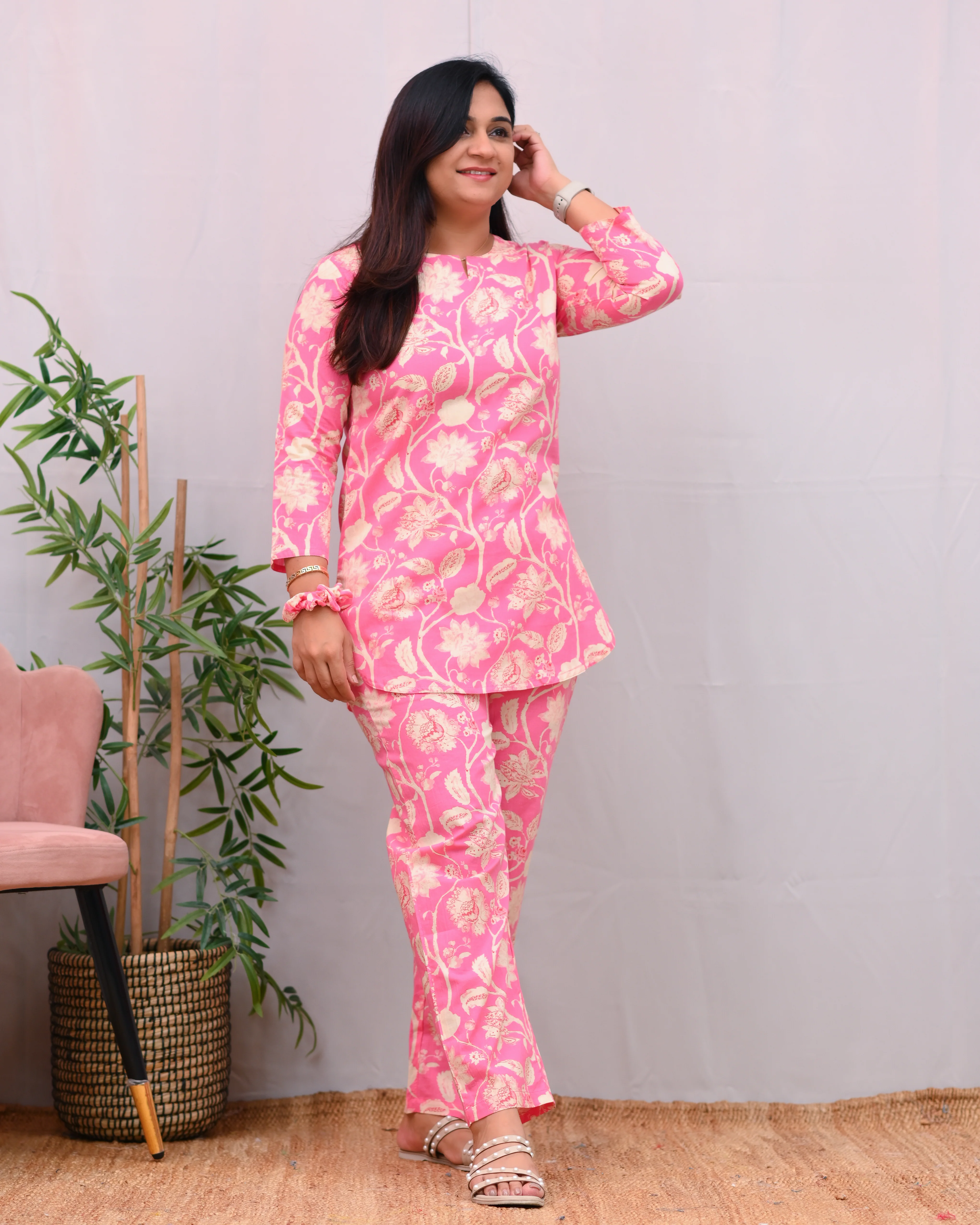 Sukoon Printed Cotton Coord Set - Image 4